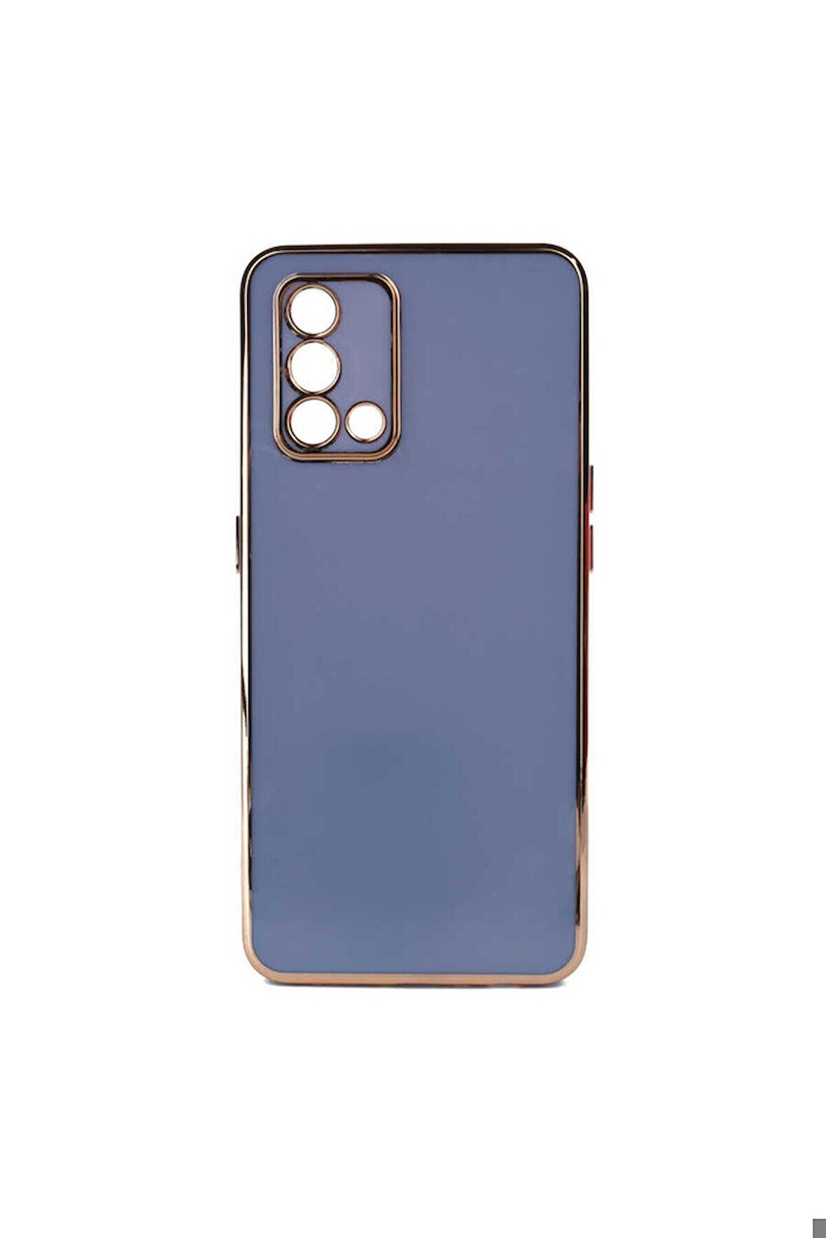 Oppo A74 4G Uyumlu Kılıf Zore Bark Kapak Mavi Açık
