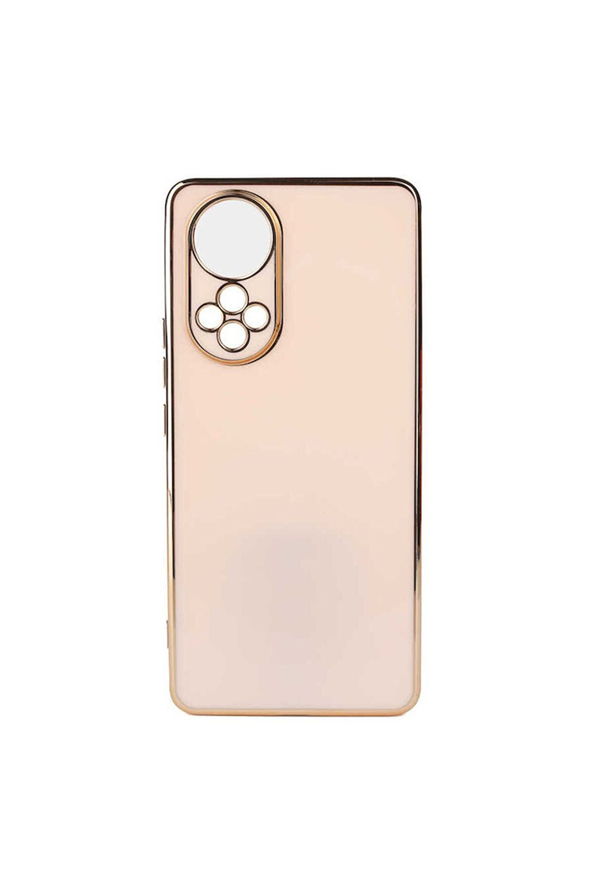 Huawei Nova 9 Uyumlu Kılıf Zore Bark Kapak Rose Gold