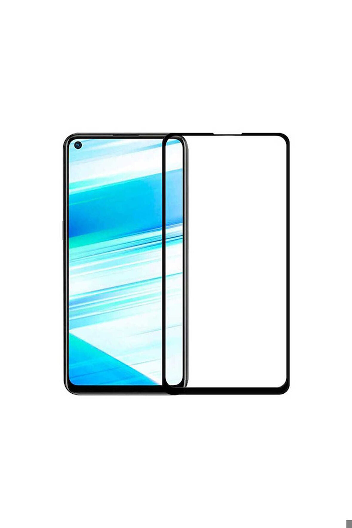 Oppo A52 Uyumlu Davin 5D Cam Ekran Koruyucu