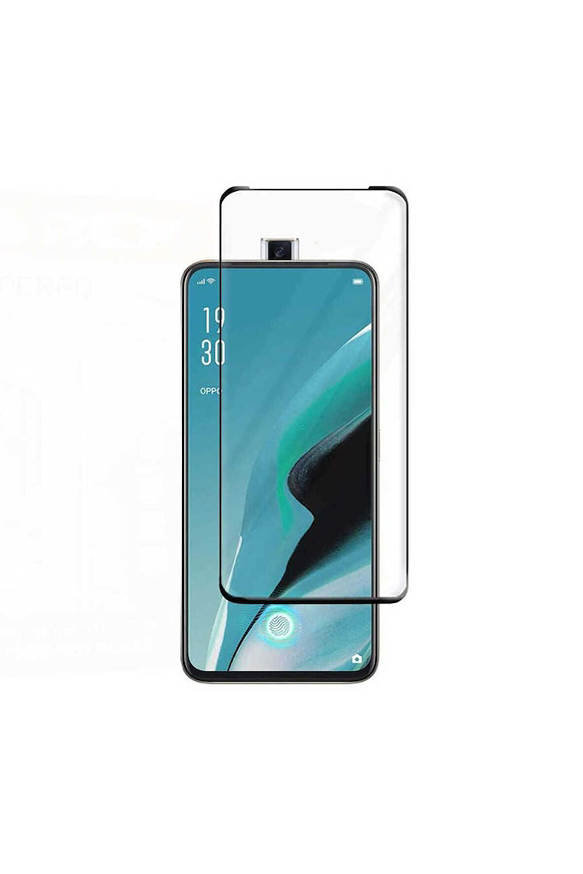 Oppo Reno 2Z Uyumlu Davin 5D Cam Ekran Koruyucu
