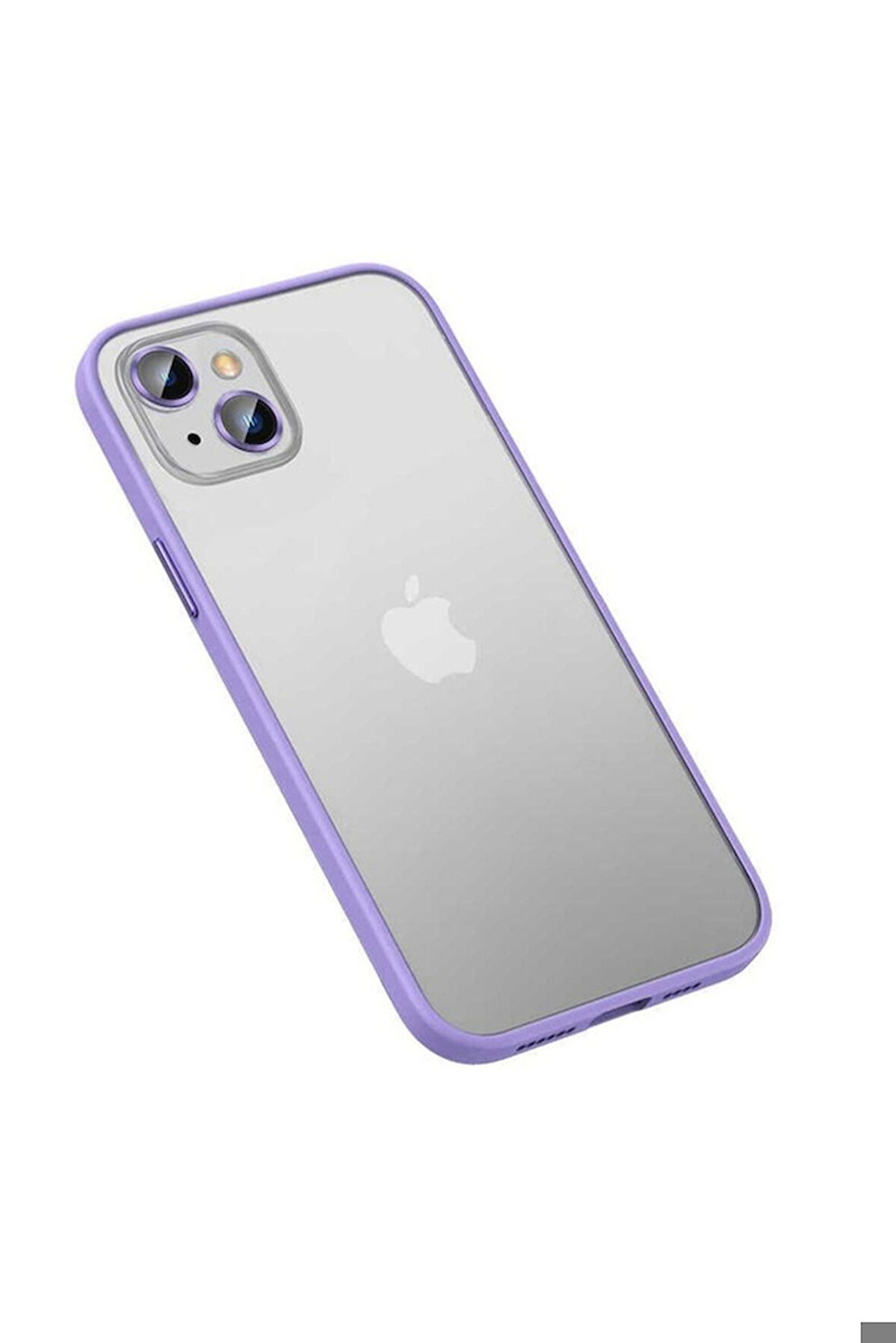 Apple iPhone 13 Uyumlu Kılıf Zore Retro Kapak Lila