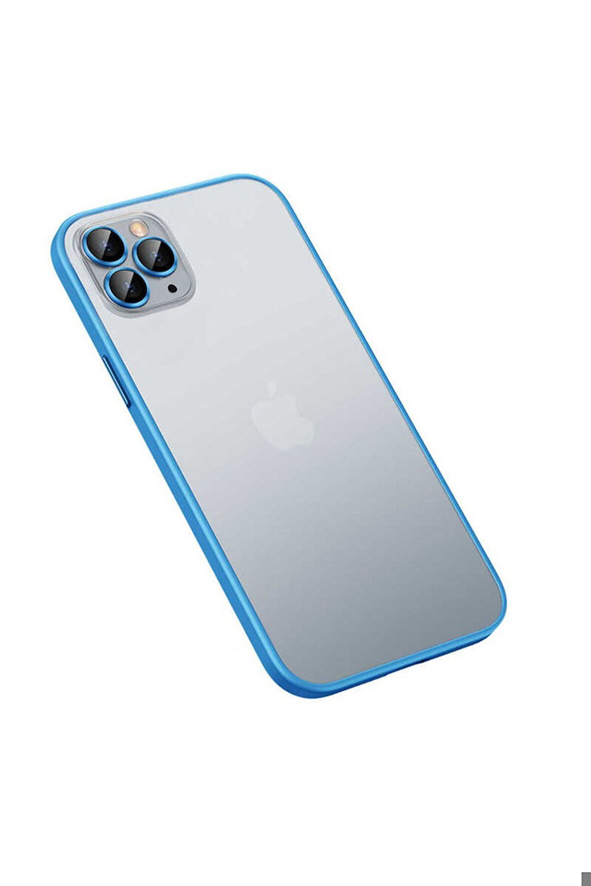 Apple iPhone 13 Pro Uyumlu Kılıf Zore Retro Kapak Mavi