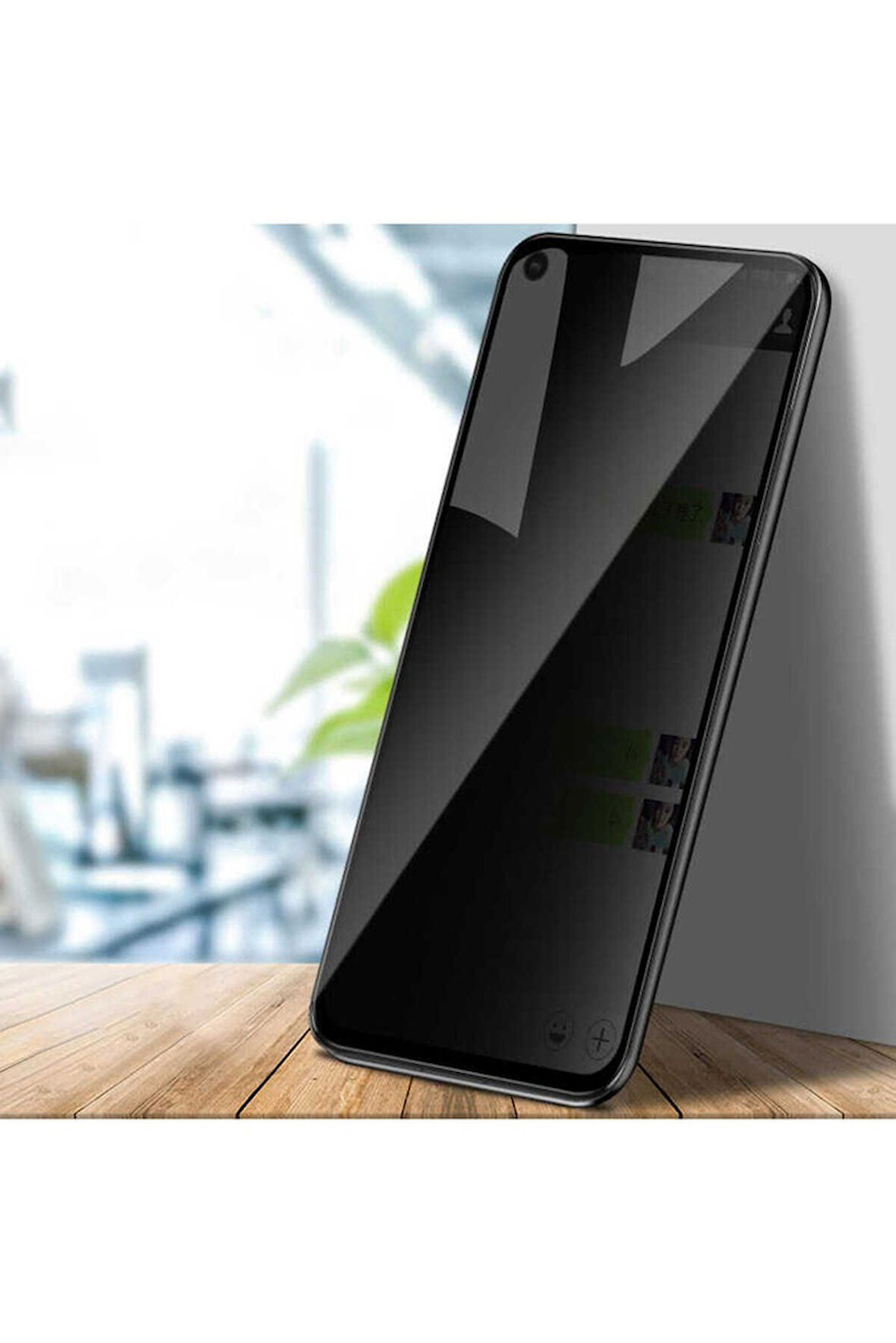 Oppo A54 4G Uyumlu Davin 5D Privacy Cam Ekran Koruyucu