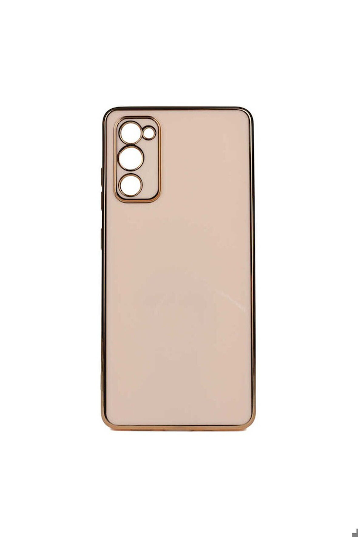 Samsung Galaxy A03S Uyumlu Kılıf Zore Bark Kapak Rose Gold