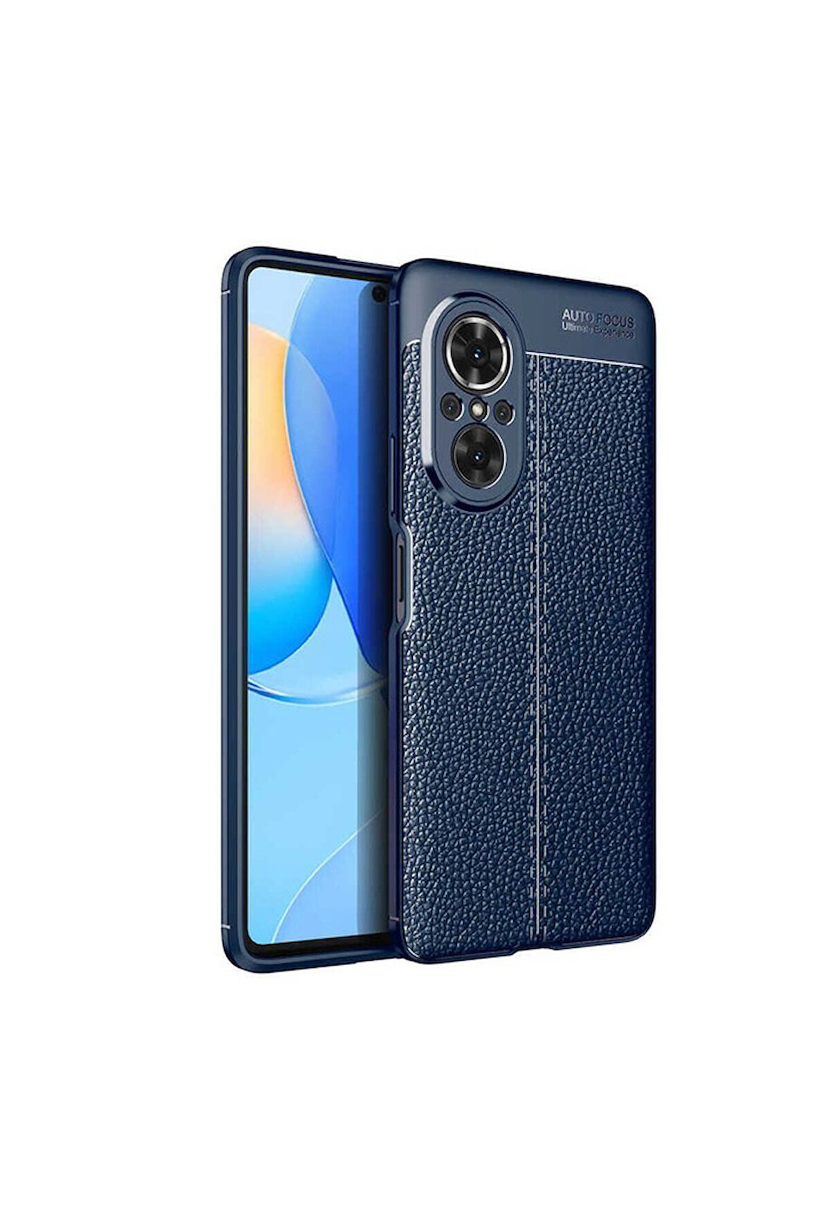 Huawei Nova 9 SE Uyumlu Kılıf Zore Niss Silikon Kapak Lacivert