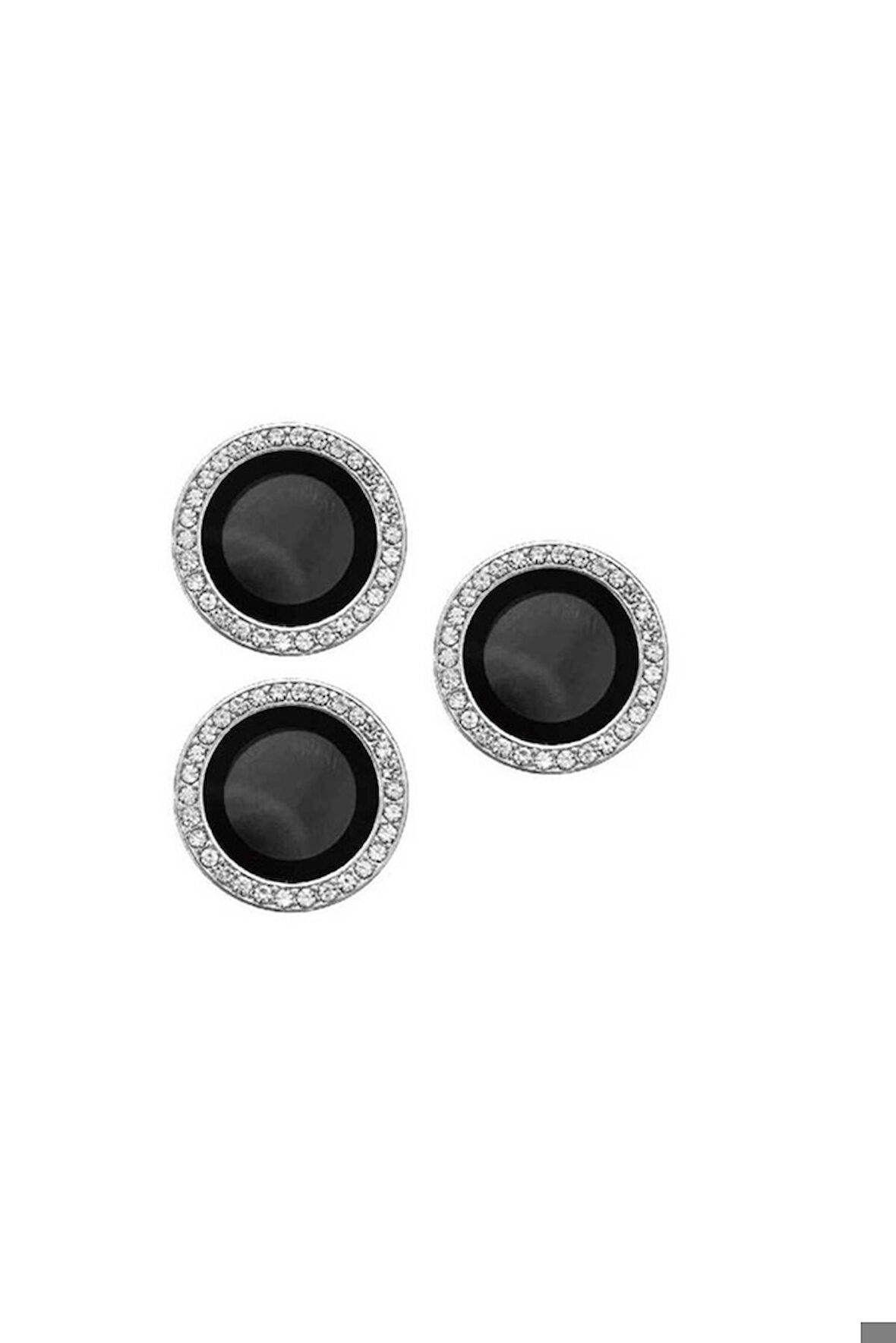Apple iPhone 14 Pro Uyumlu CL-06 Kamera Lens Koruyucu Gümüş