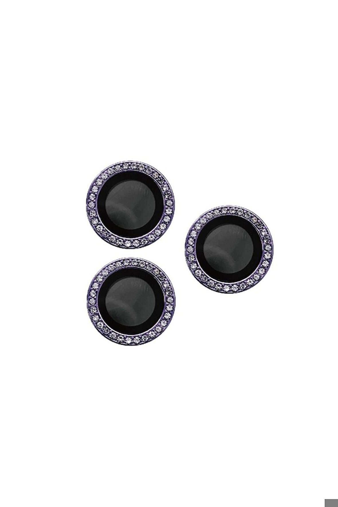 Apple iPhone 14 Pro Uyumlu CL-06 Kamera Lens Koruyucu Derin Mor