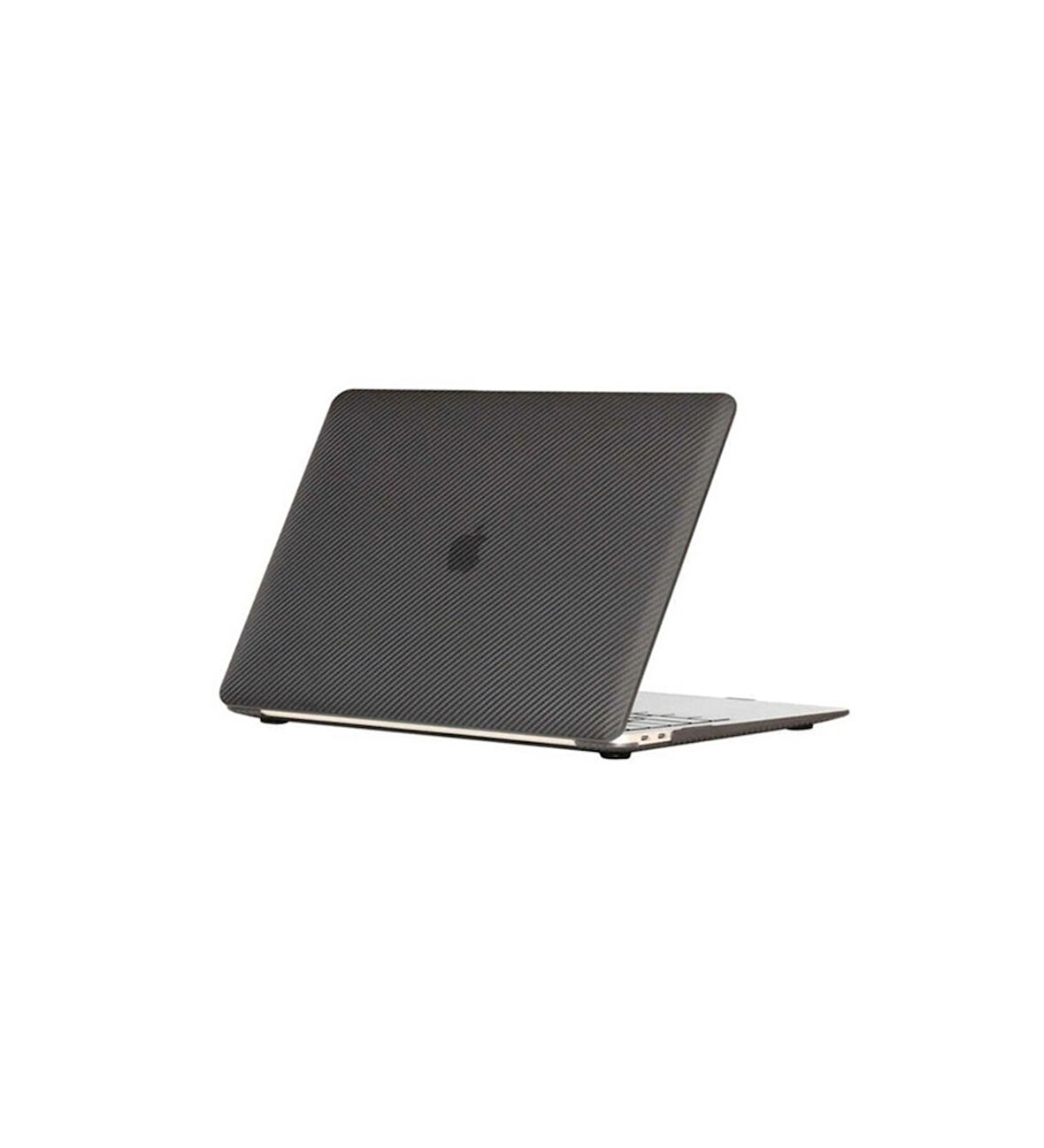 Apple Macbook 13.3' Air 2020 Uyumlu A2337 Zore MSoft Carbon Fiber Tasarımlı Kapak