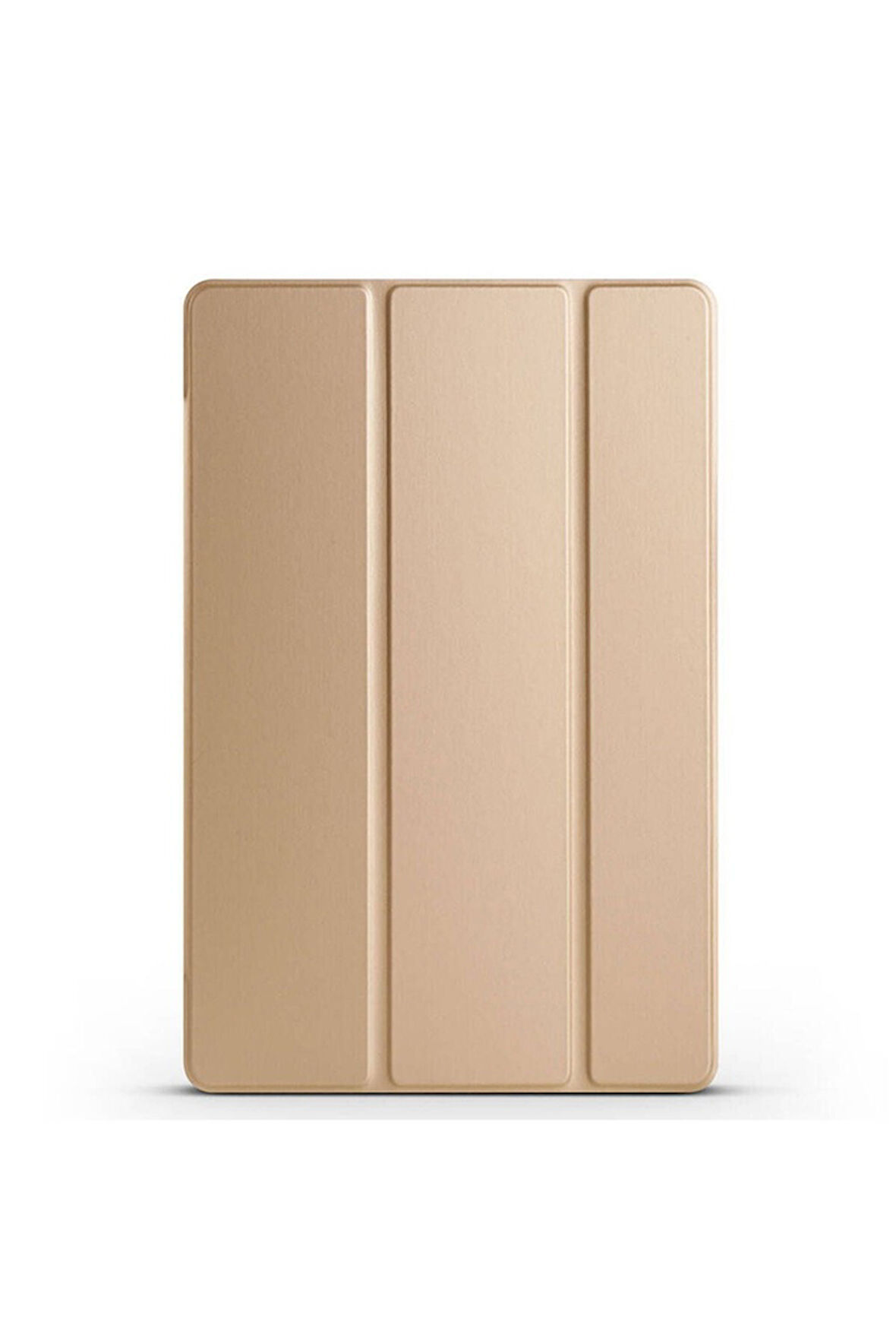 Samsung Galaxy Tab A9 Uyumlu Zore Smart Cover Standlı 1-1 Kılıf Gold