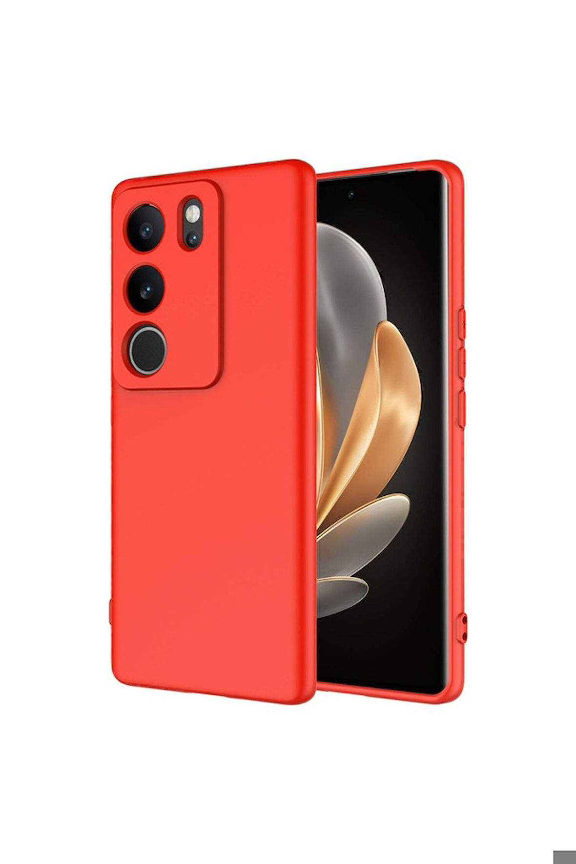 Vivo V29 5G Uyumlu Kılıf Zore Mara Lansman Kapak Kırmızı