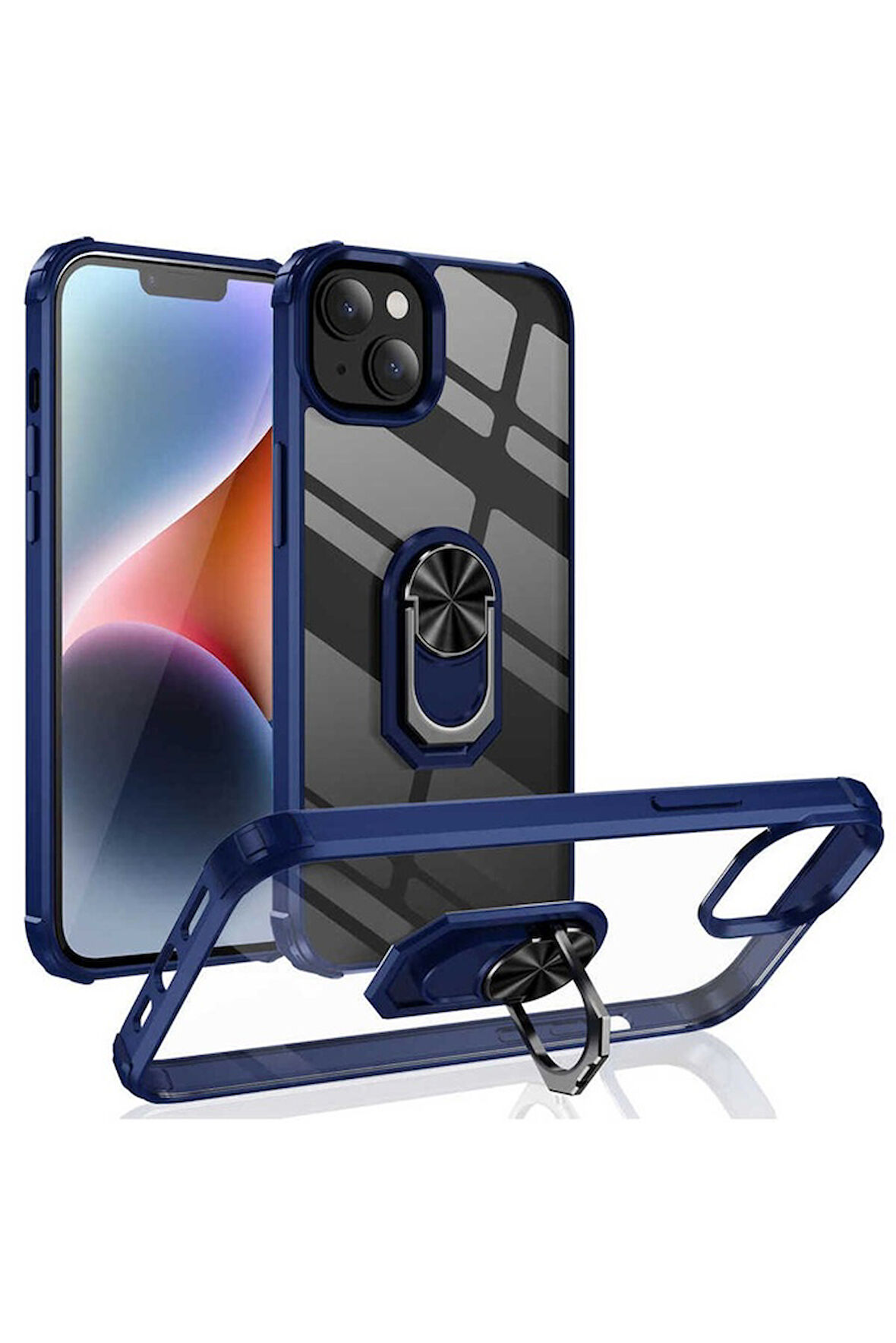 Apple iPhone 14 Plus Uyumlu Kılıf Zore Mola Kapak Lacivert