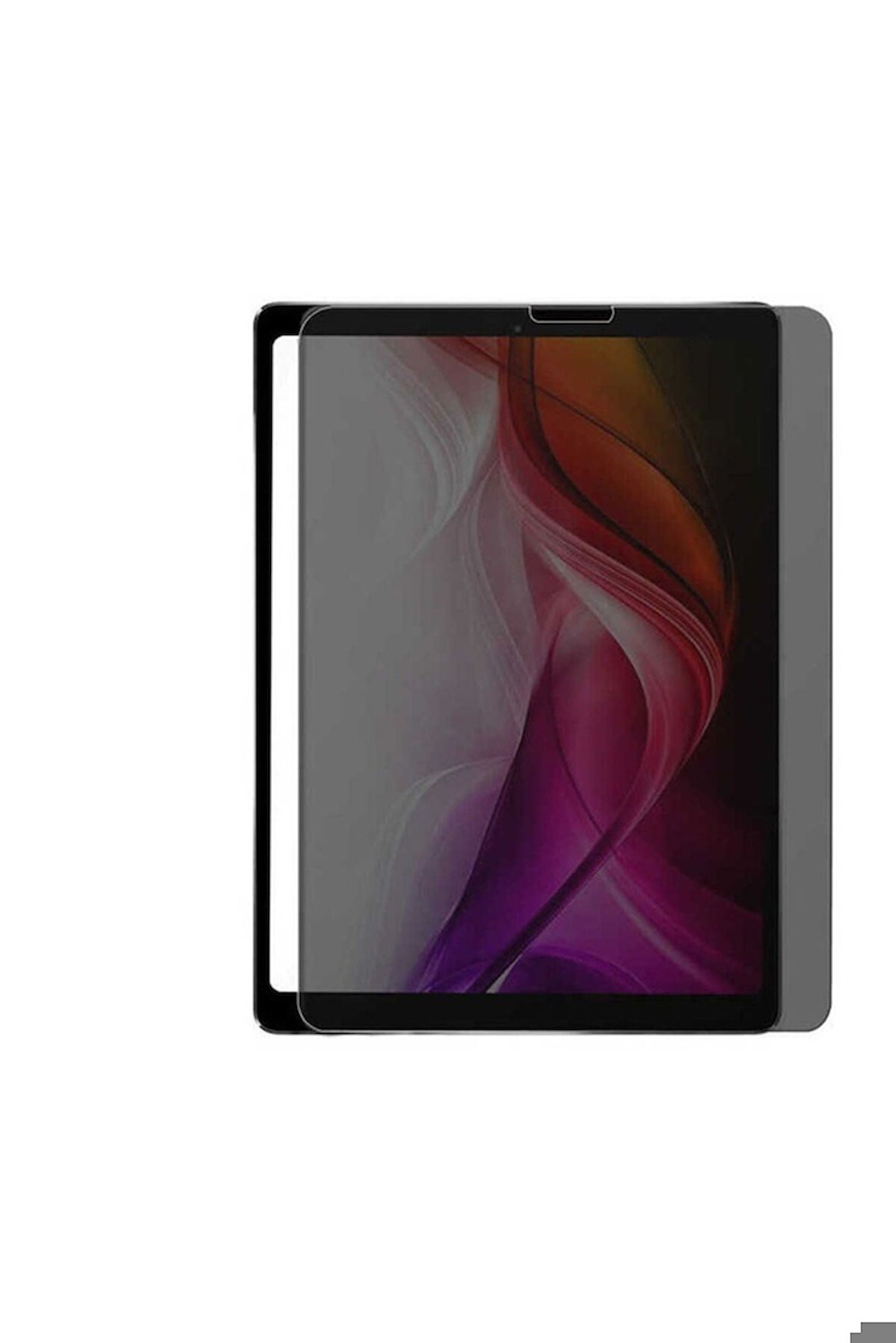 Apple iPad Pro 12.9 2022 M2 Uyumlu Zore Tablet Privacy Temperli Cam Ekran Koruyucu