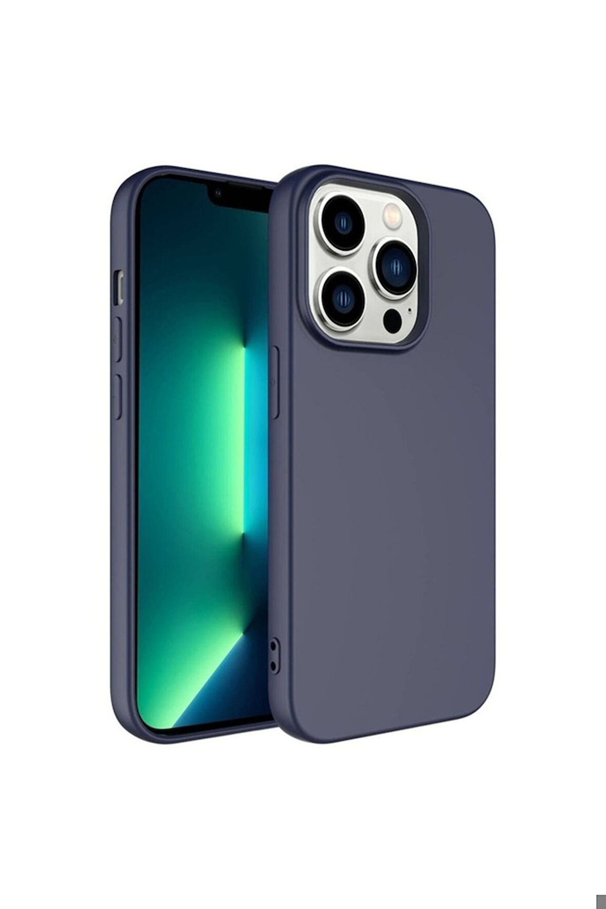 Apple iPhone 14 Pro Max Uyumlu Kılıf Zore LSR Lansman Kapak Lacivert