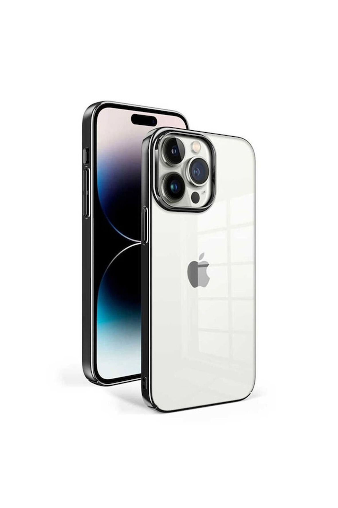 Apple iPhone 14 Pro Uyumlu Kılıf Zore Sun Kapak Siyah