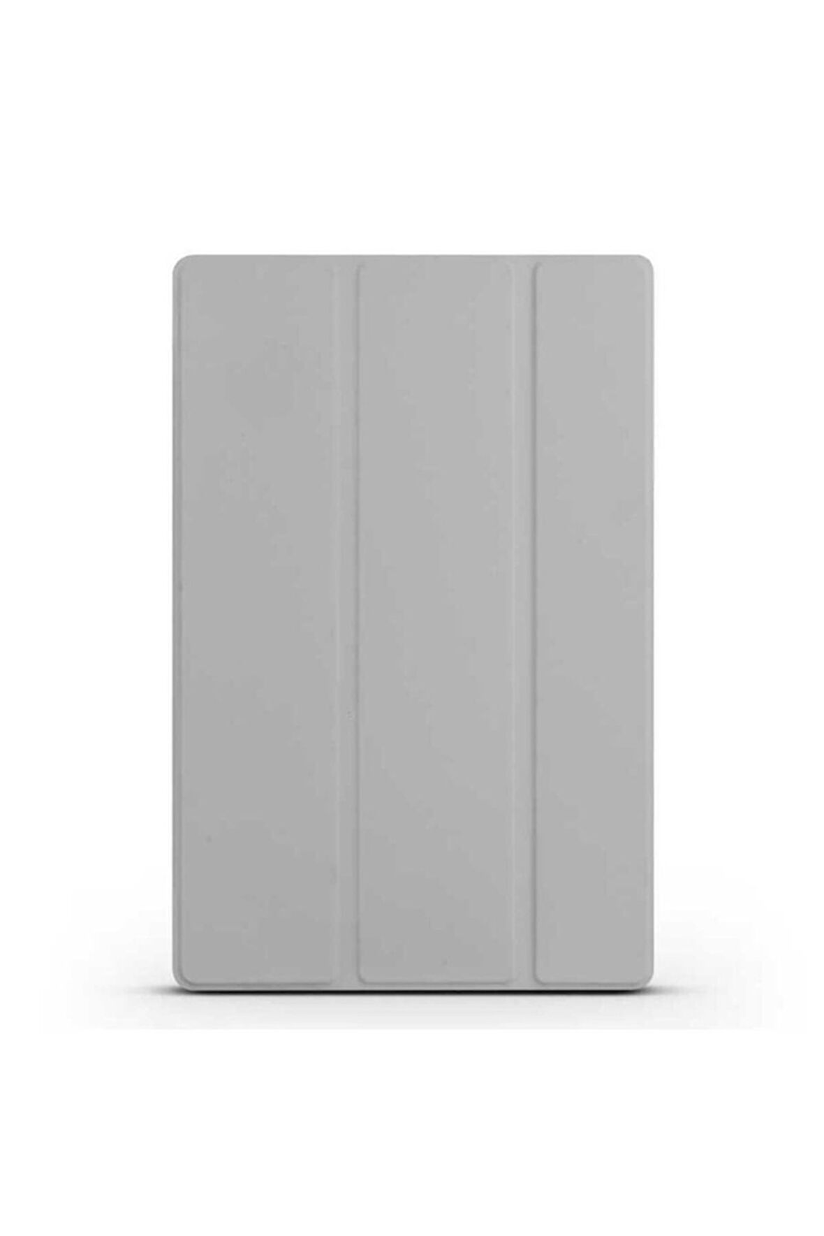 Apple iPad 10.9 2022 (10.Nesil) Uyumlu Zore Smart Cover Standlı 1-1 Kılıf Gri