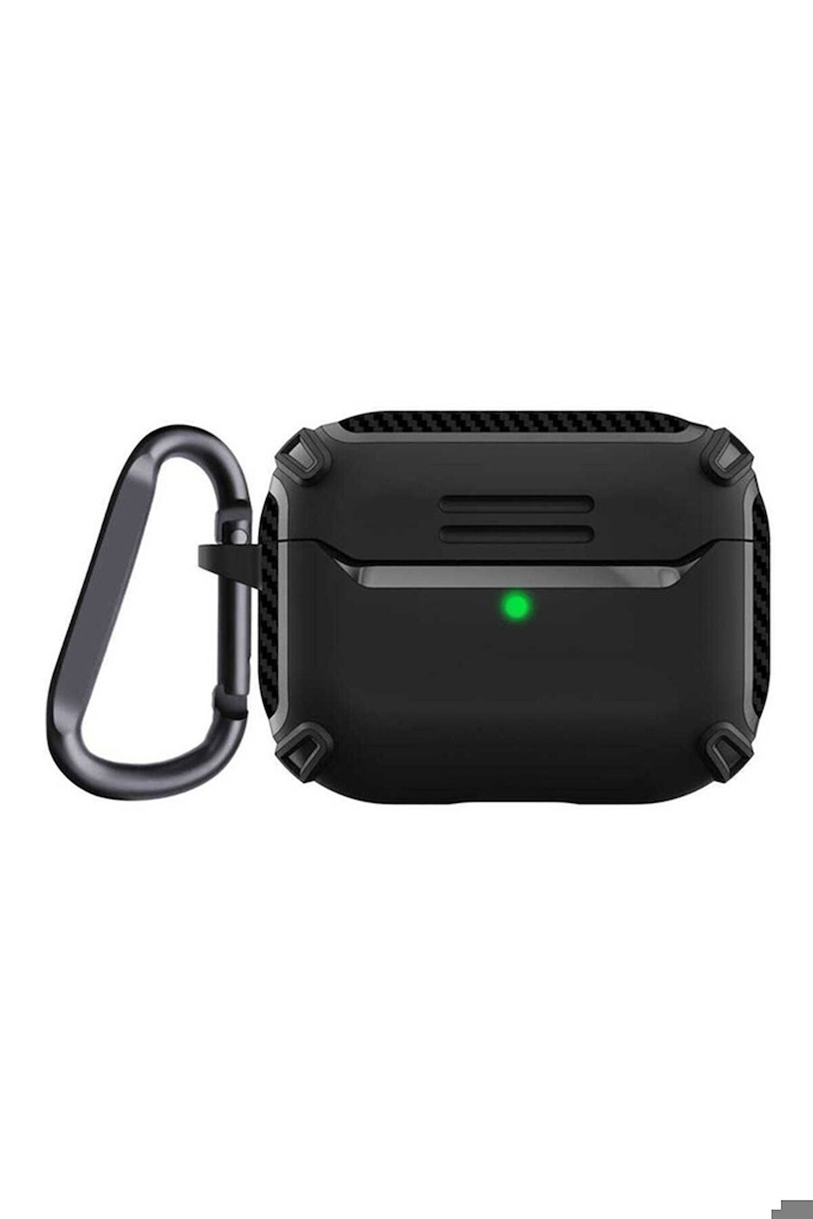Apple Airpods Pro 2 Uyumlu Kılıf Zore Airbag 26 Silikon Siyah