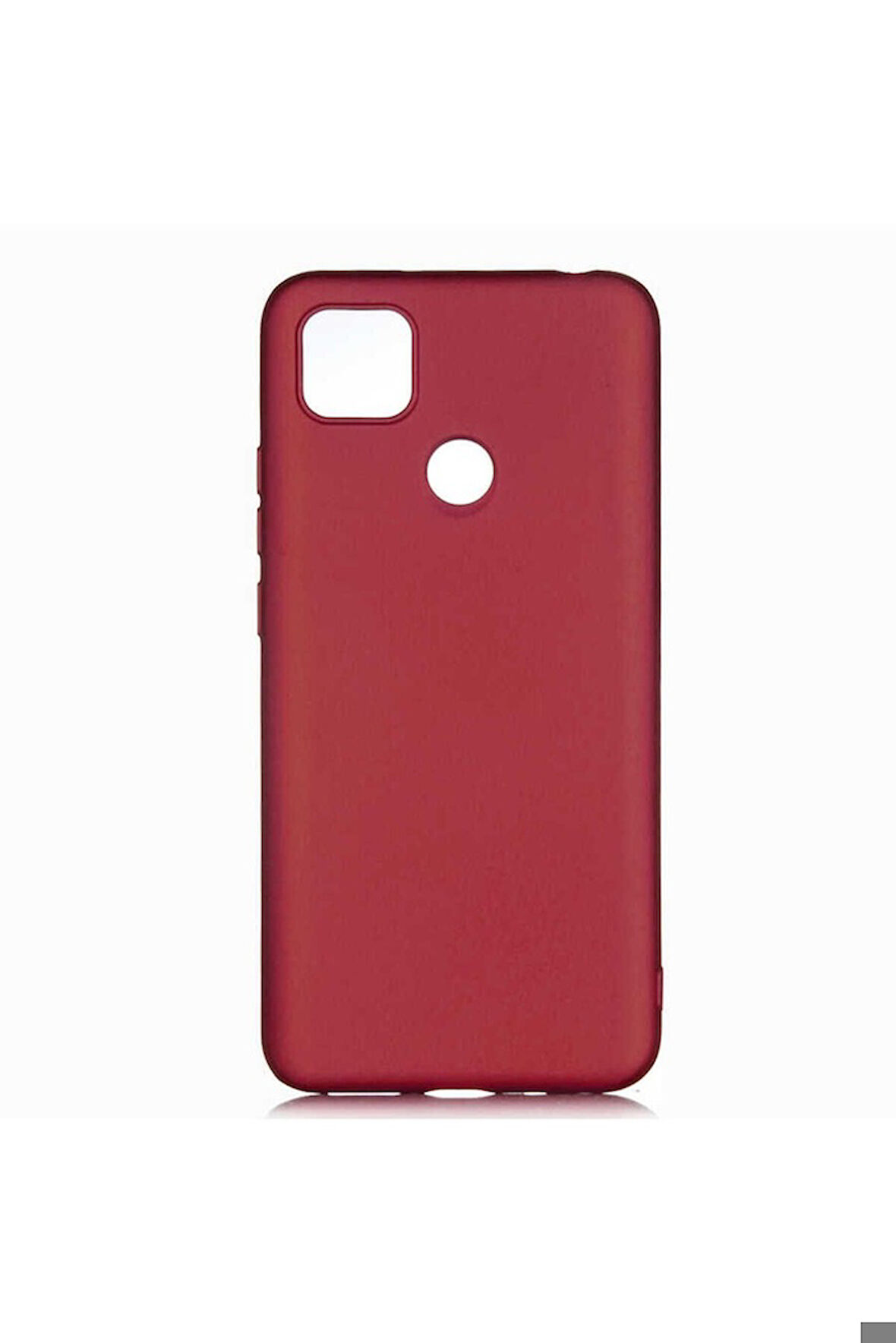 Xiaomi Redmi 10A Uyumlu Kılıf Zore Premier Silikon Kapak Mürdüm