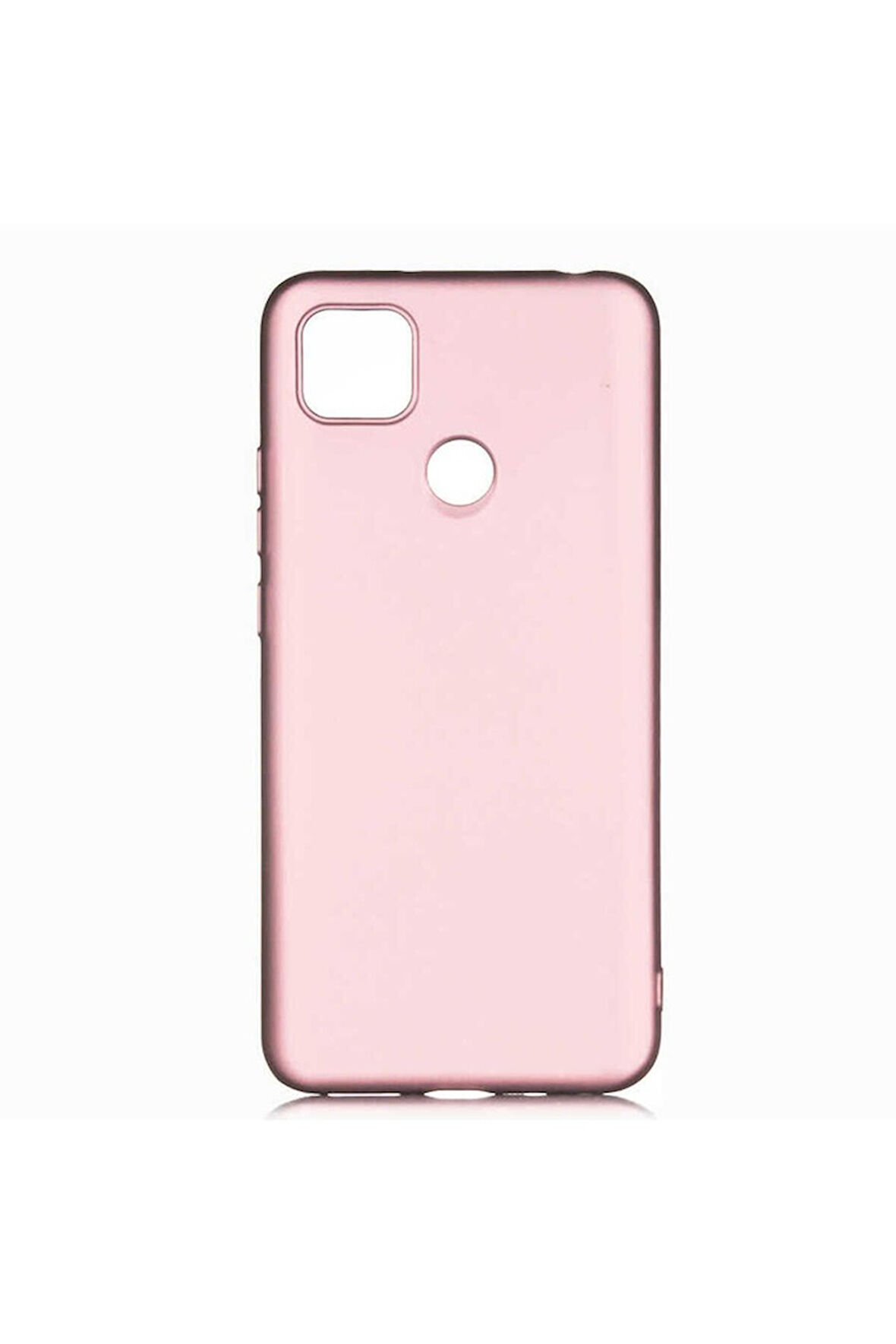 Xiaomi Redmi 10A Uyumlu Kılıf Zore Premier Silikon Kapak Rose Gold