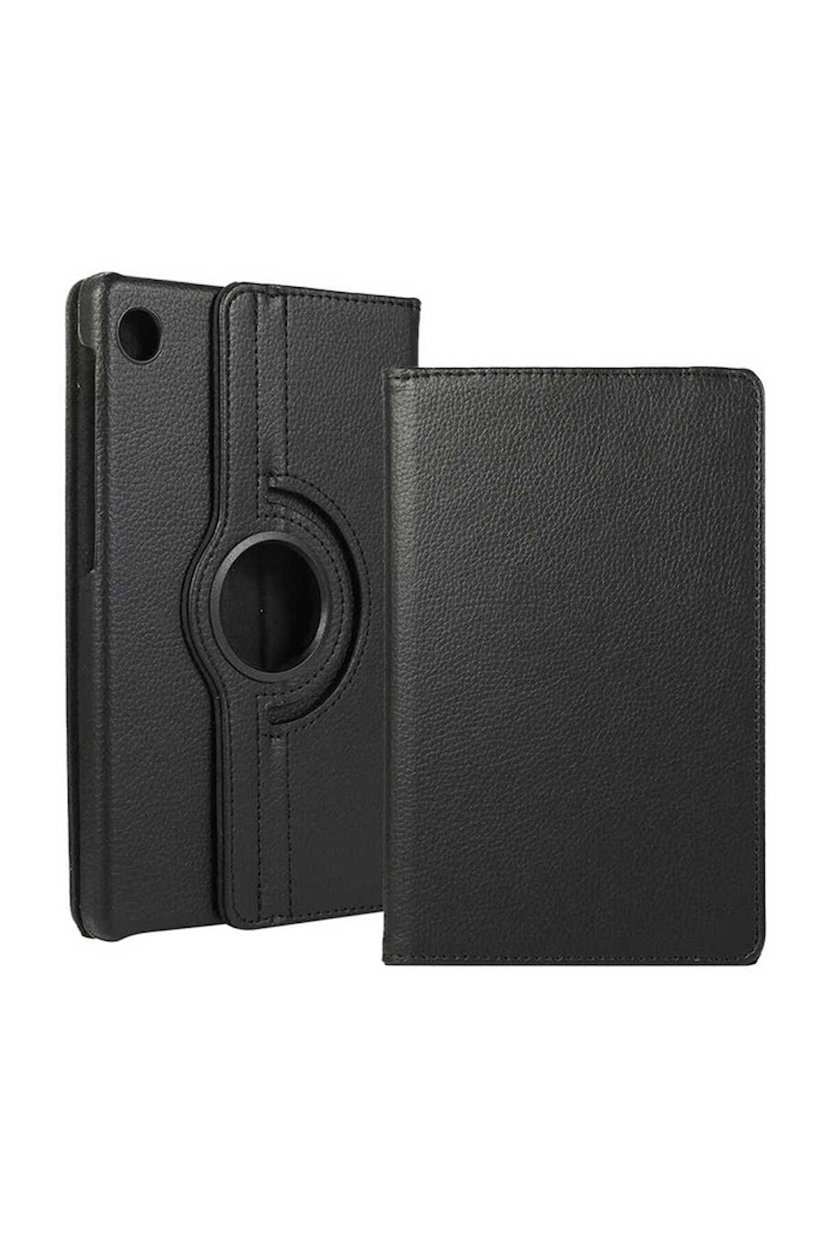 Lenovo Tab M10 Plus TB-125F - TB-128F 3. Jenerasyon Uyumlu Zore Dönebilen Standlı Kılıf Siyah
