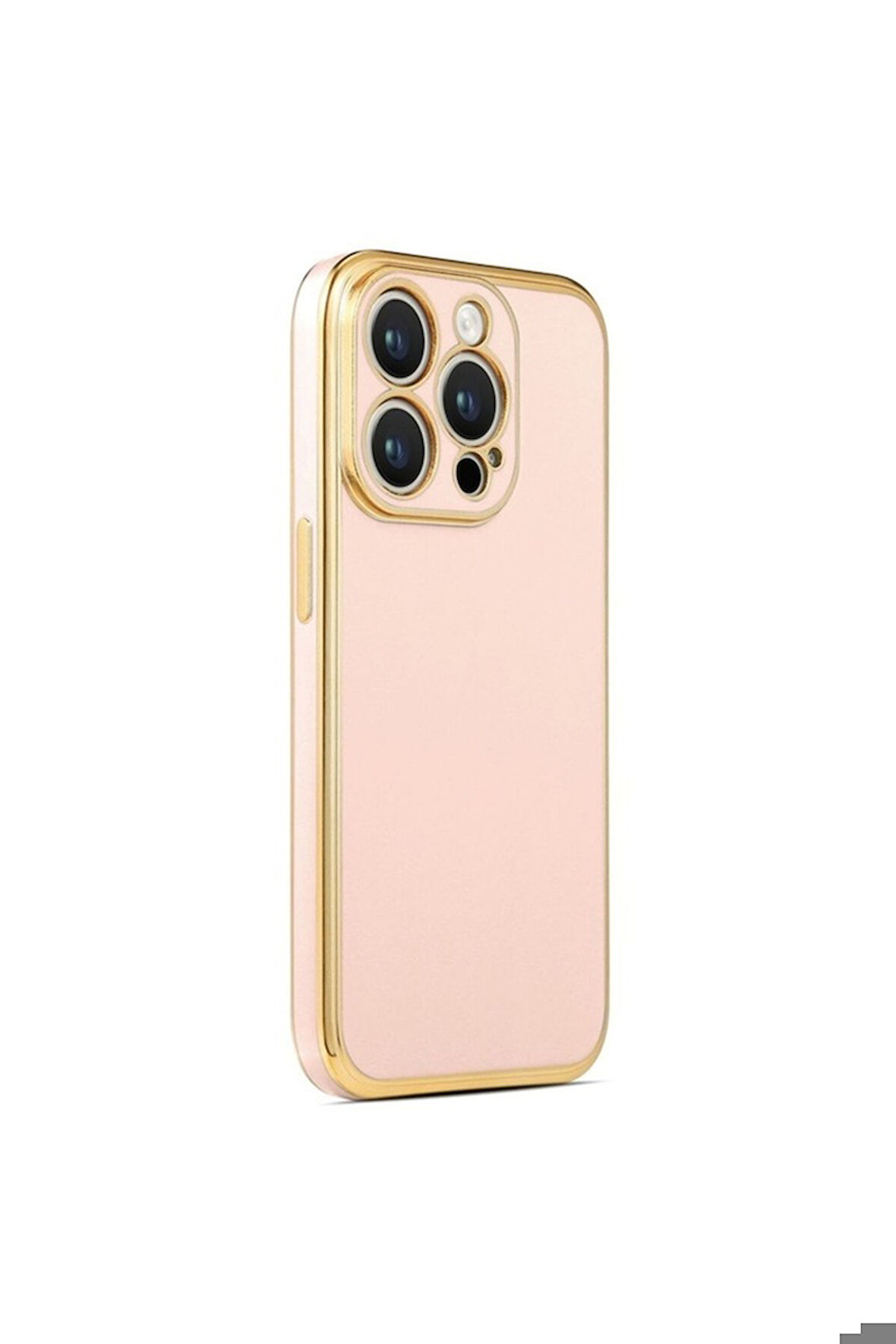 Apple iPhone 14 Pro Uyumlu Kılıf Zore Bark Kapak Rose Gold