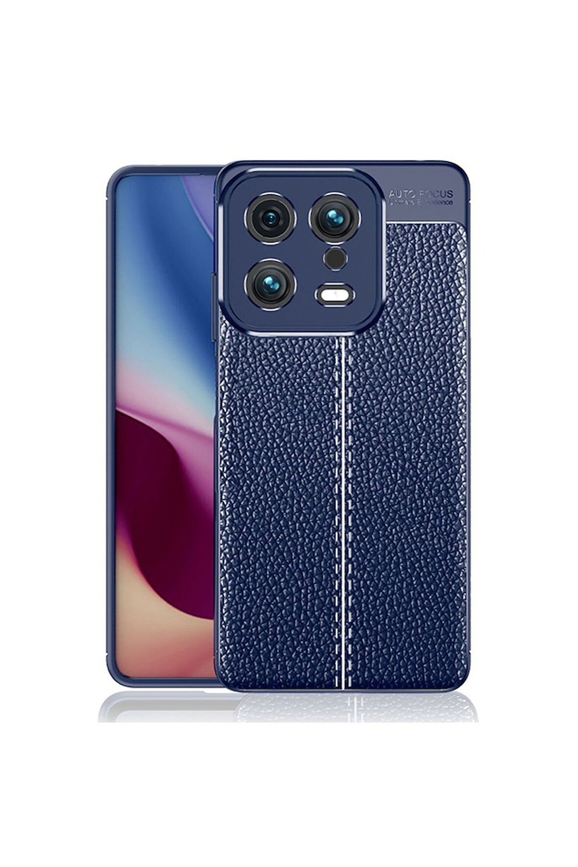 Xiaomi Mi 13 Uyumlu Kılıf Zore Niss Silikon Kapak Lacivert