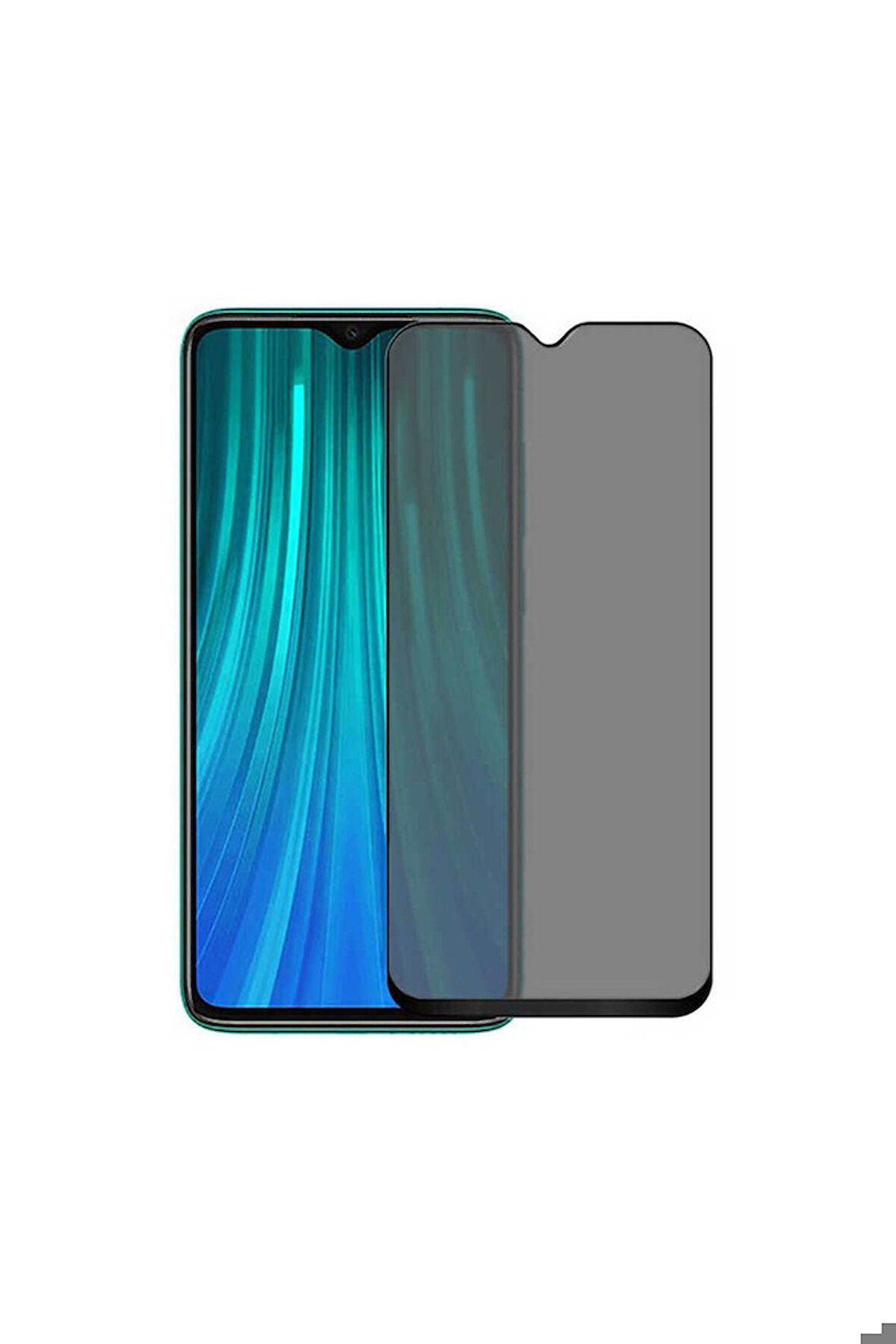 Xiaomi Redmi Note 11E Uyumlu Hayalet Ekran Koruyucu Davin Privacy Mat Seramik Ekran Filmi