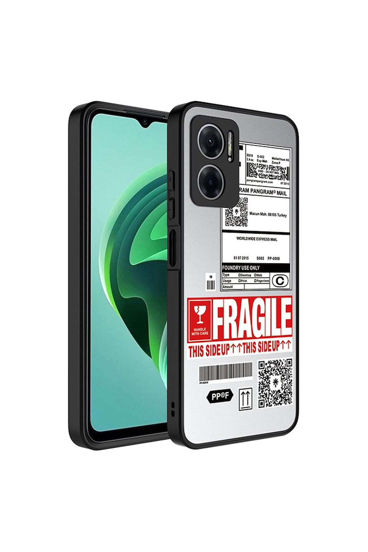 Xiaomi Redmi 10 5G Uyumlu Kılıf Aynalı Desenli Kamera Korumalı Parlak Zore Mirror Kapak Fragile