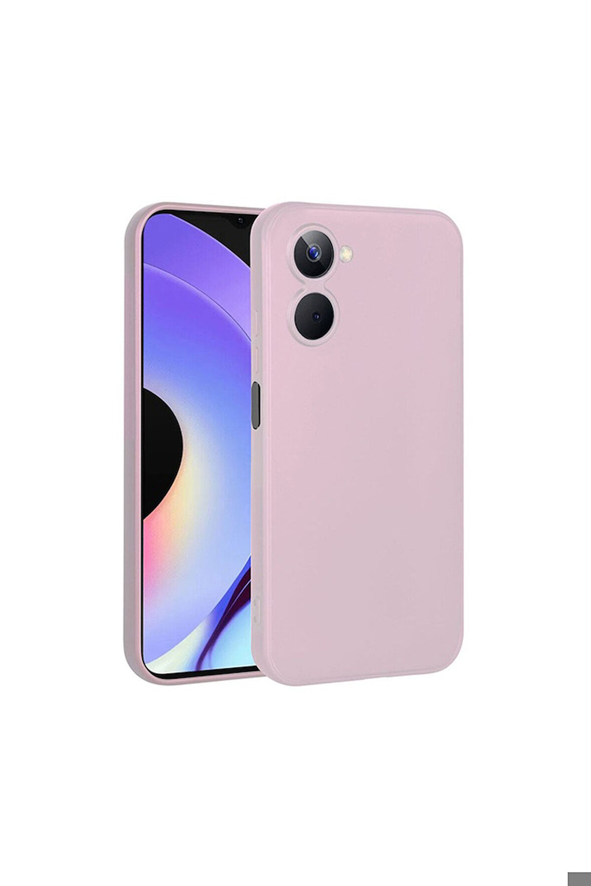 Realme 10 Uyumlu 4G Kılıf Zore Premier Silikon Kapak Rose Gold