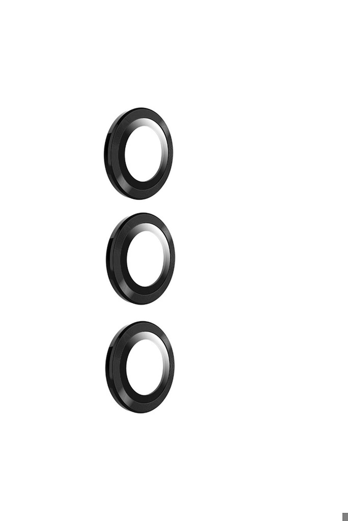 Samsung Galaxy S24 Uyumlu Zore Kamera Lens Koruyucu Cam Filmi Siyah