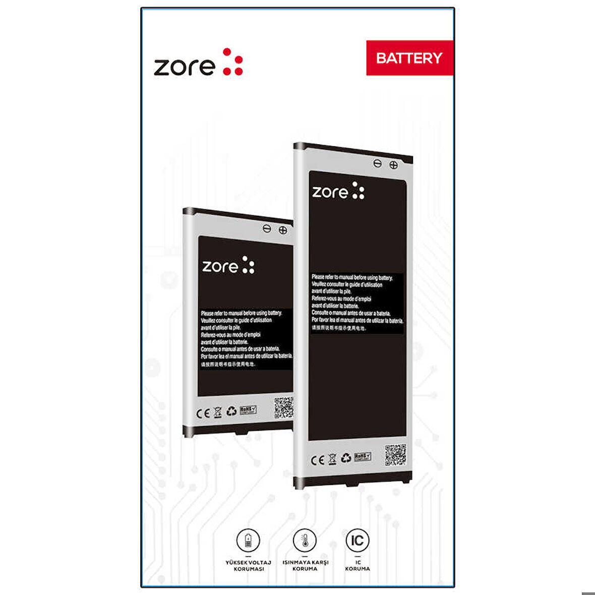 Reeder P13 Blue Max Lite 2022 Zore Quality Batarya