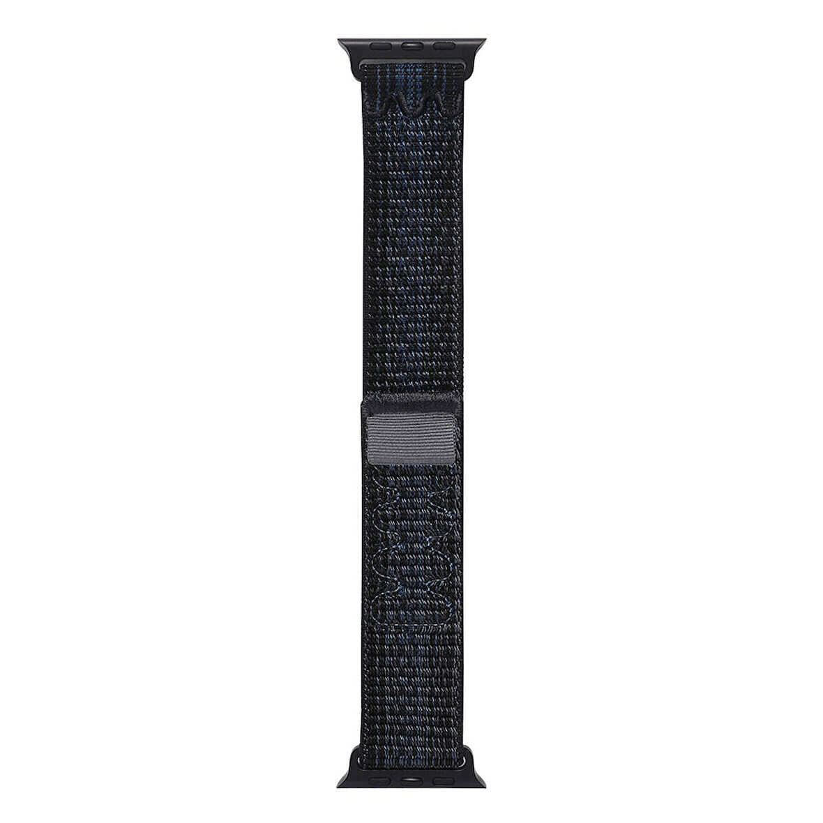 Apple Watch 40mm Uyumlu KRD-91 Hasır Kordon Strap Kayış Siyah