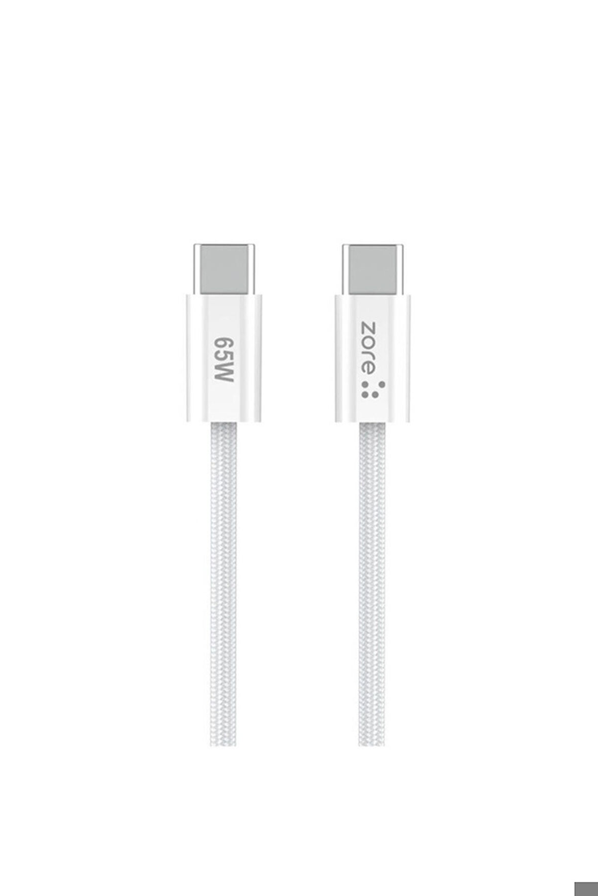 Zore Vol Serisi Type-C to Type-C PD Şarj ve Data Kablosu 65W 3A 1 Metre