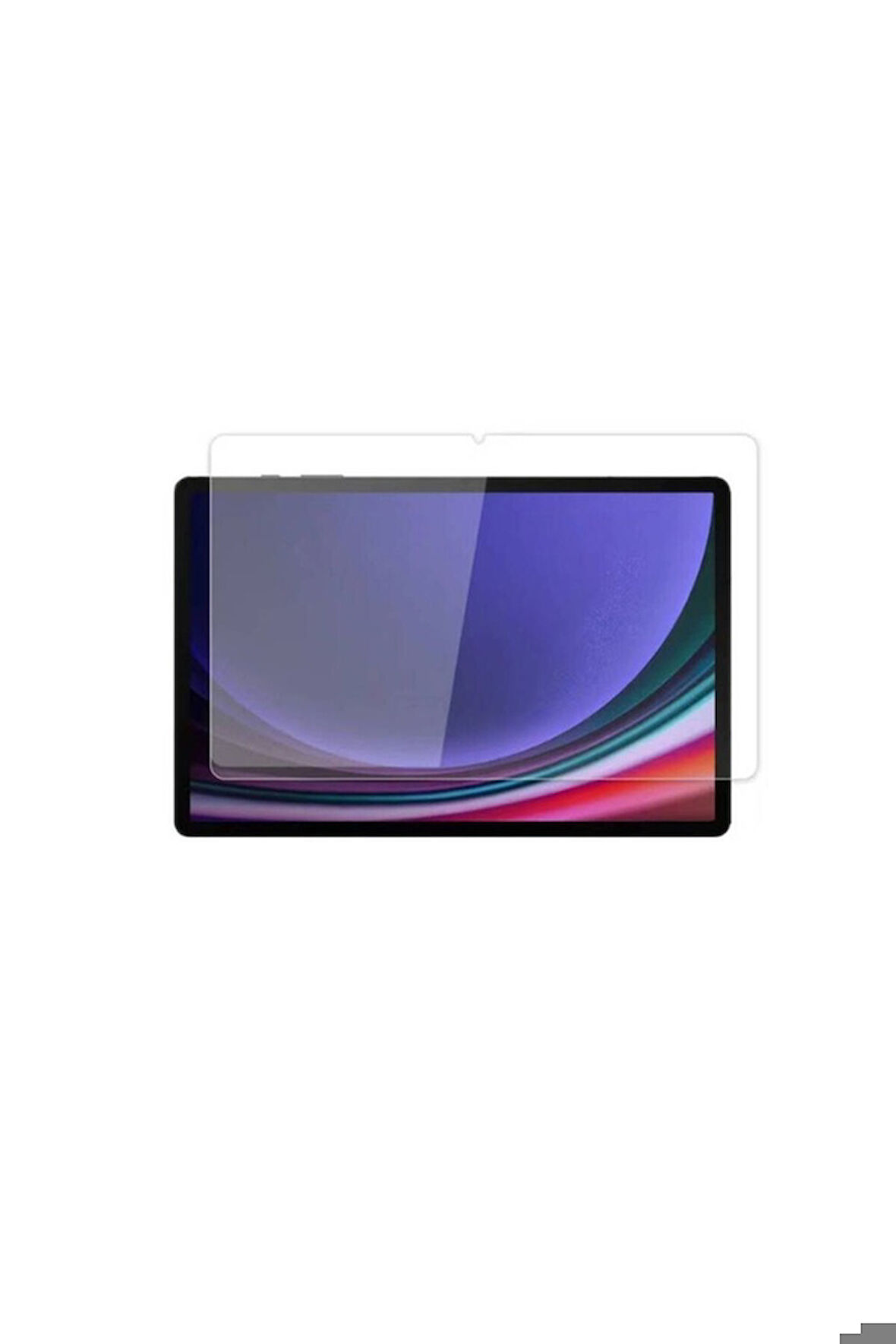 Samsung Galaxy Tab S9 Plus Uyumlu Zore 5in1 Tablet Temperli Cam Ekran Koruyucu