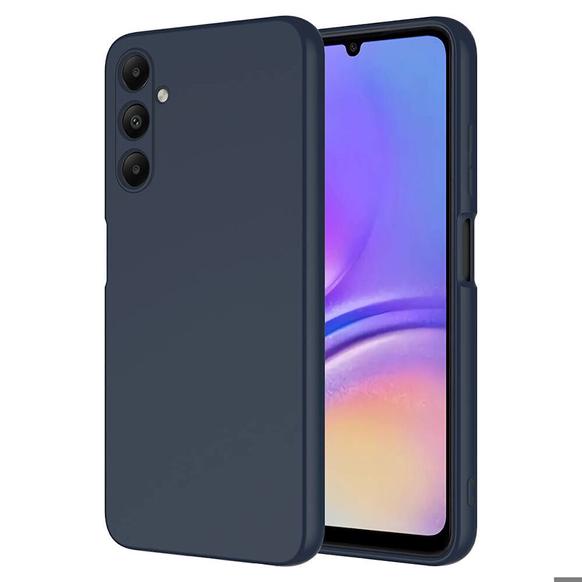 Samsung Galaxy A55 Uyumlu Kılıf Zore Mara Lansman Kapak Lacivert