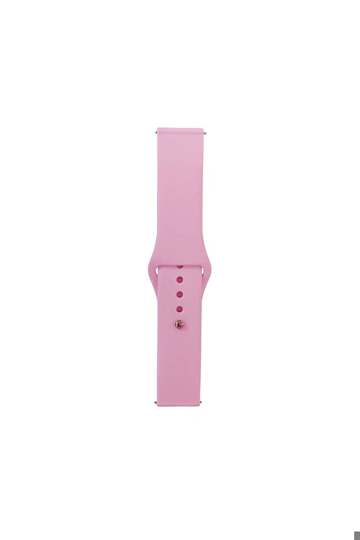 Huawei Watch GT 3 46mm Uyumlu Band Serisi 22mm Klasik Kordon Silikon Strap Kayış Pembe