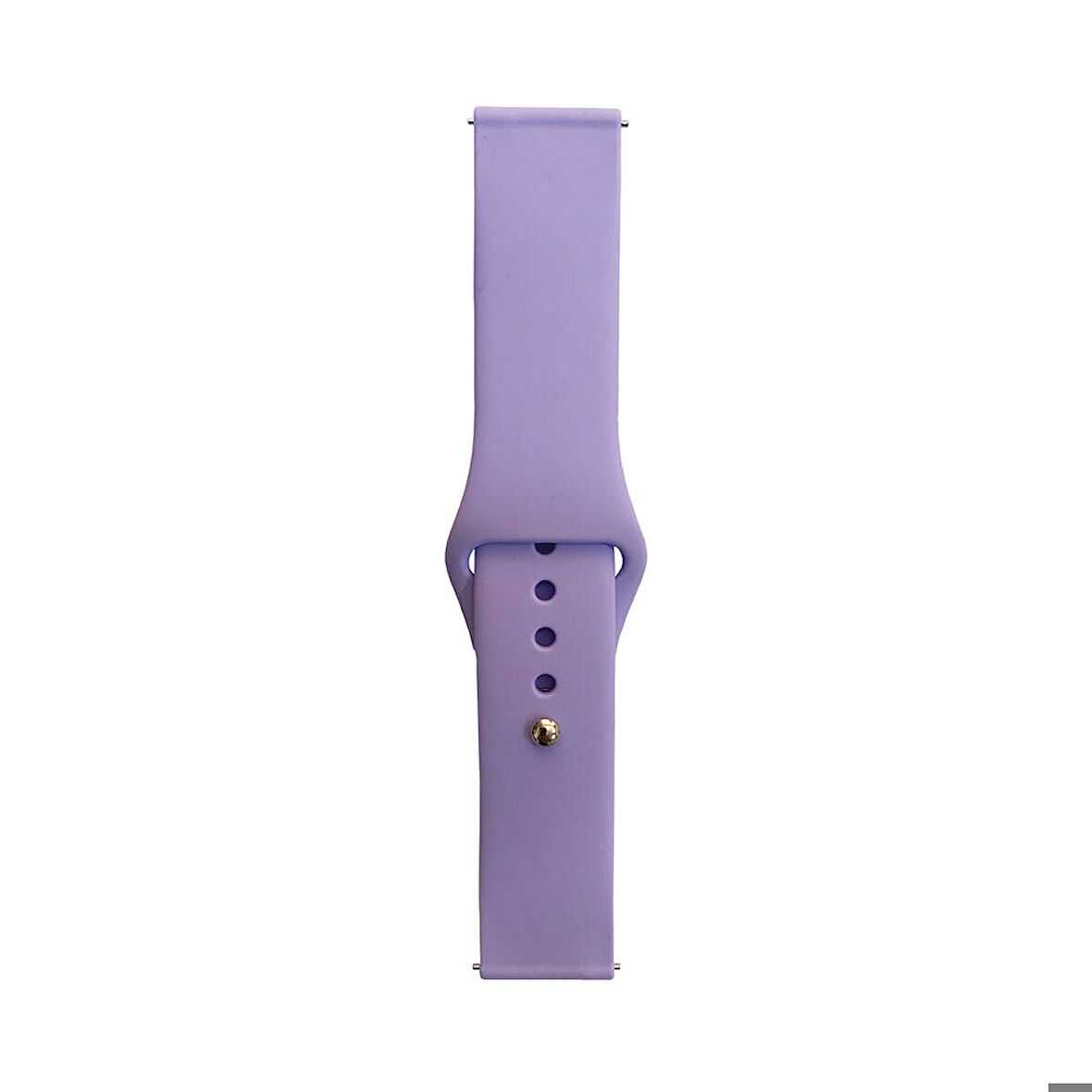 Huawei Honor Magic 2 46mm Uyumlu Band Serisi 22mm Klasik Kordon Silikon Strap Kayış Lila