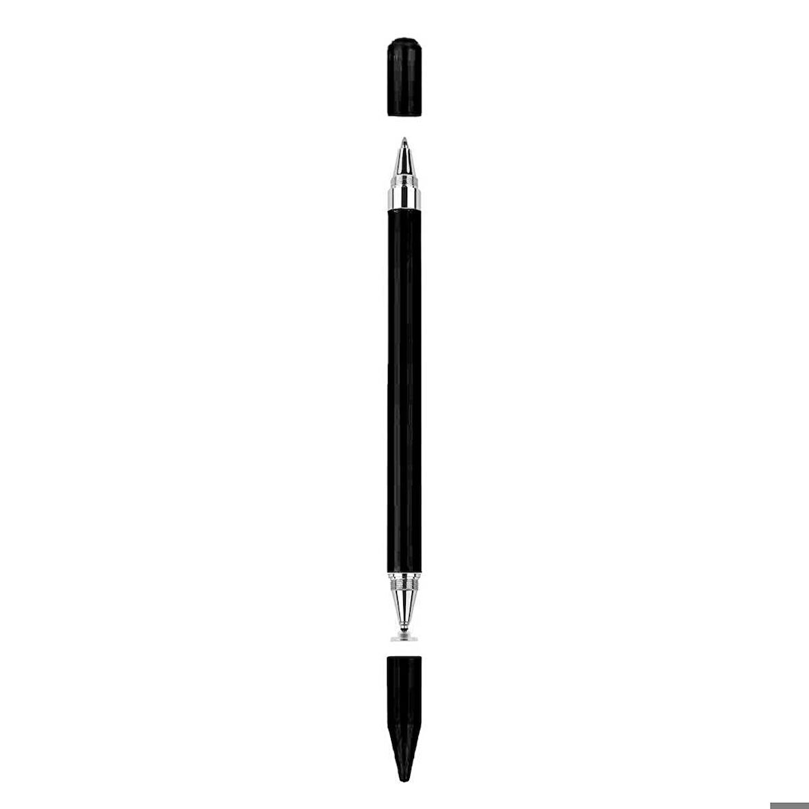 Zore Pencil 13 Universal Dokunmatik Stylus Kalem Siyah