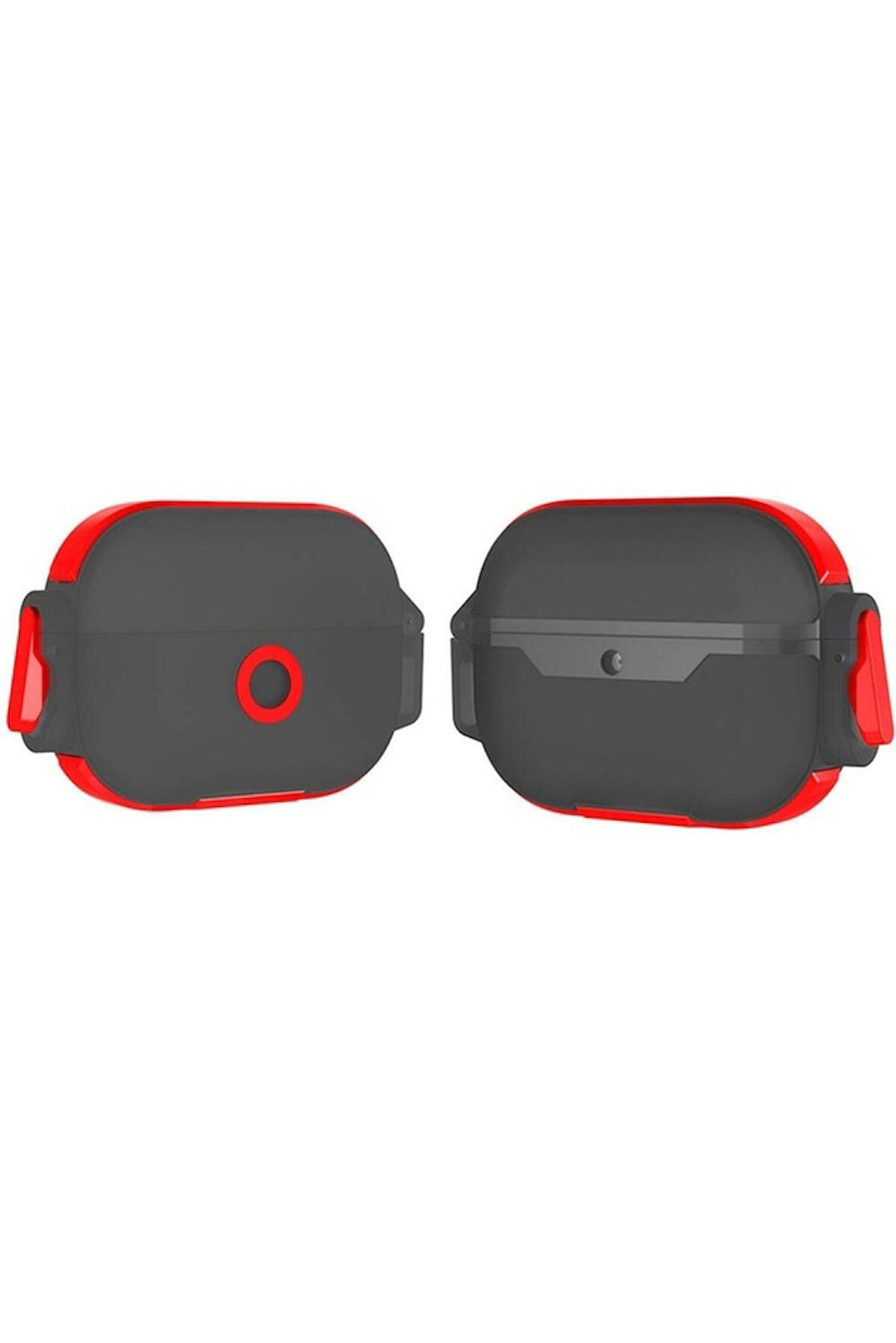 Apple Airpods Uyumlu Zore Airbag 34 Darbelere Karşı Dayanıklı Kılıf Kırmızı