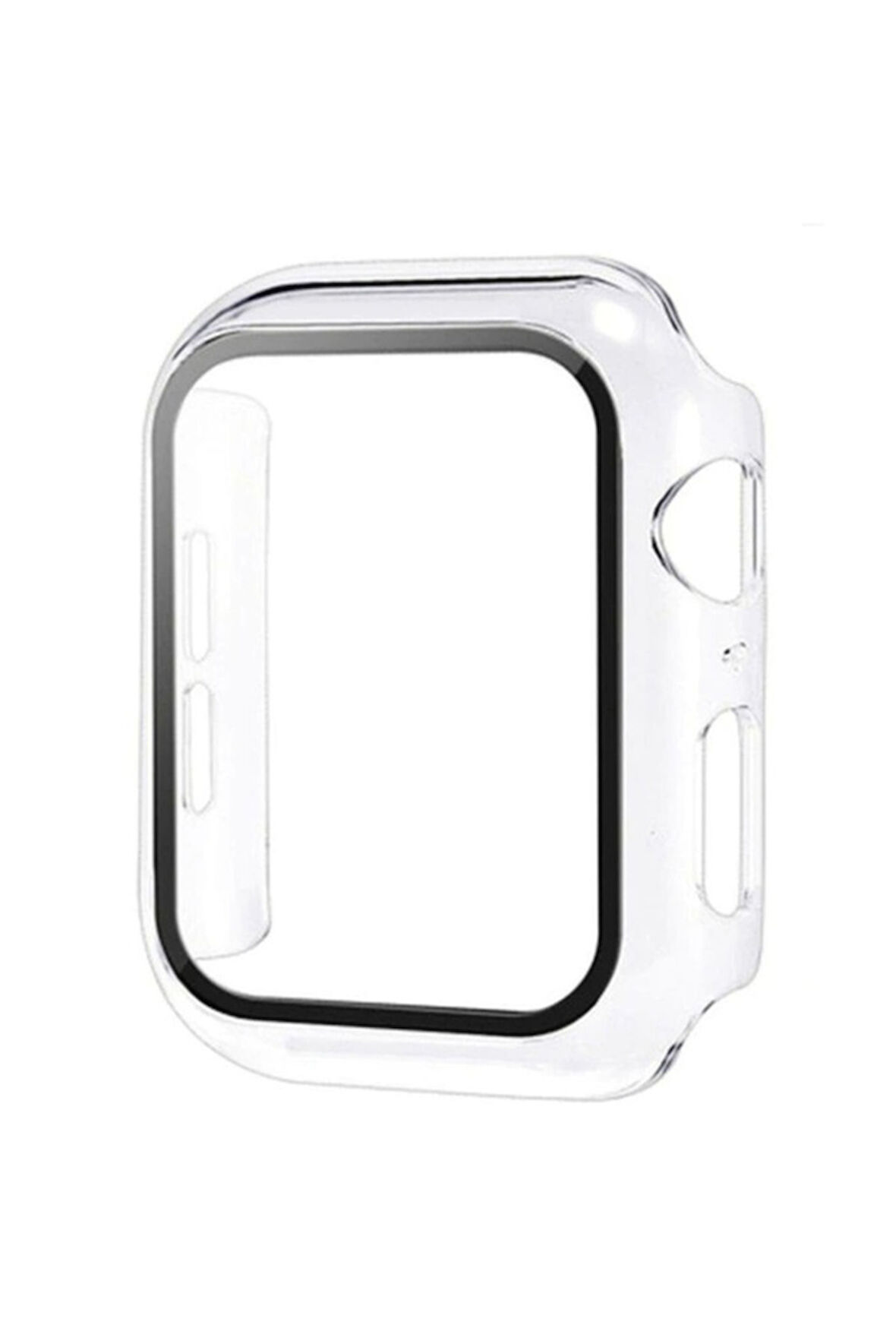 Apple Watch 7 41mm Uyumlu Zore 01 Kasa ve Ekran Koruyucu Şeffaf