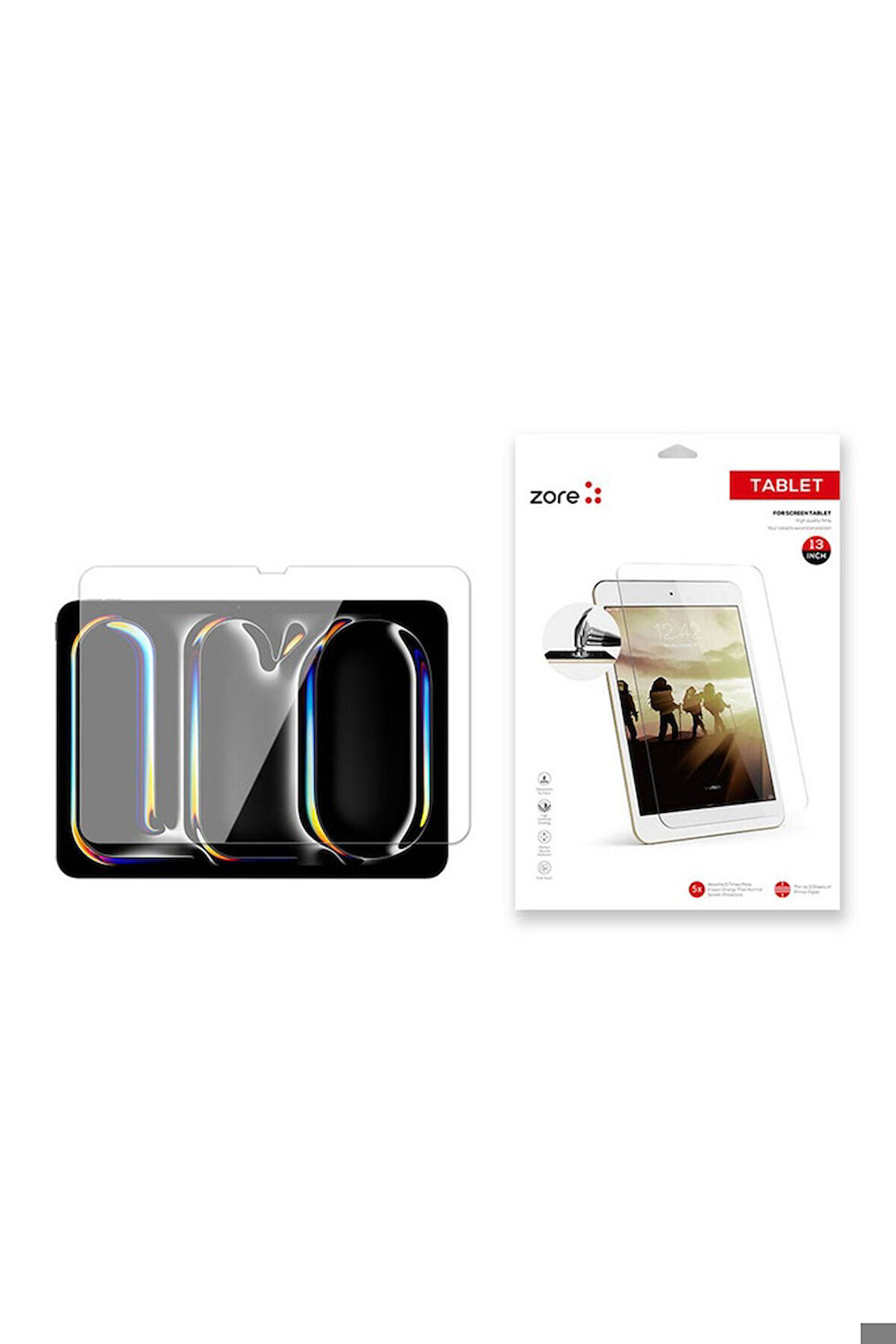 Apple iPad Pro 13 2024 Uyumlu Zore Tablet Blue Nano Ekran Koruyucu
