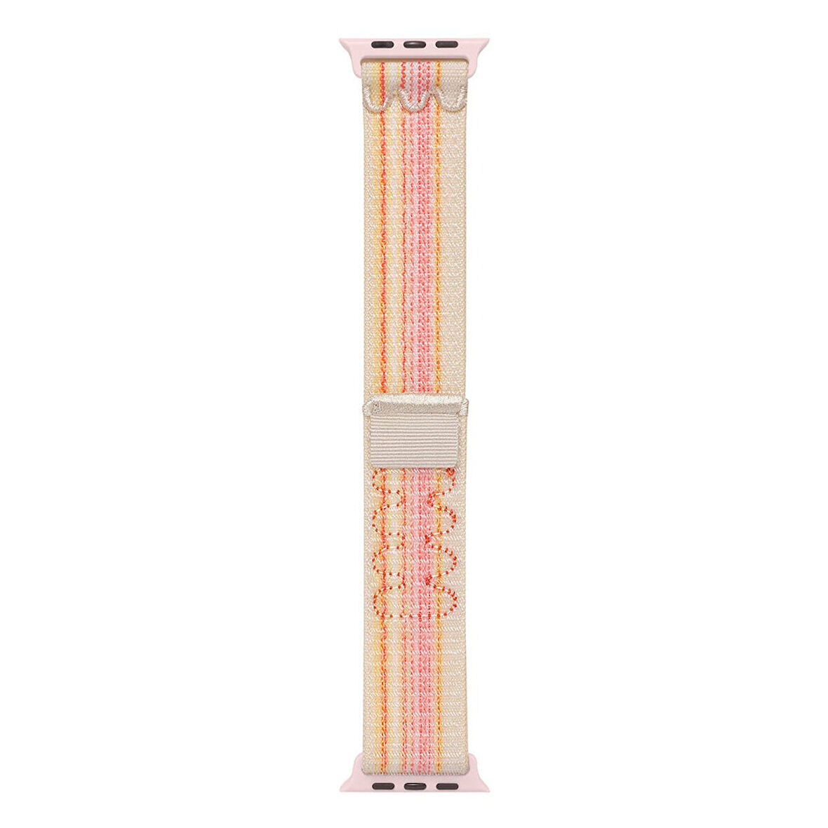 Apple Watch 10 46mm Uyumlu KRD-91 Hasır Kordon Strap Kayış