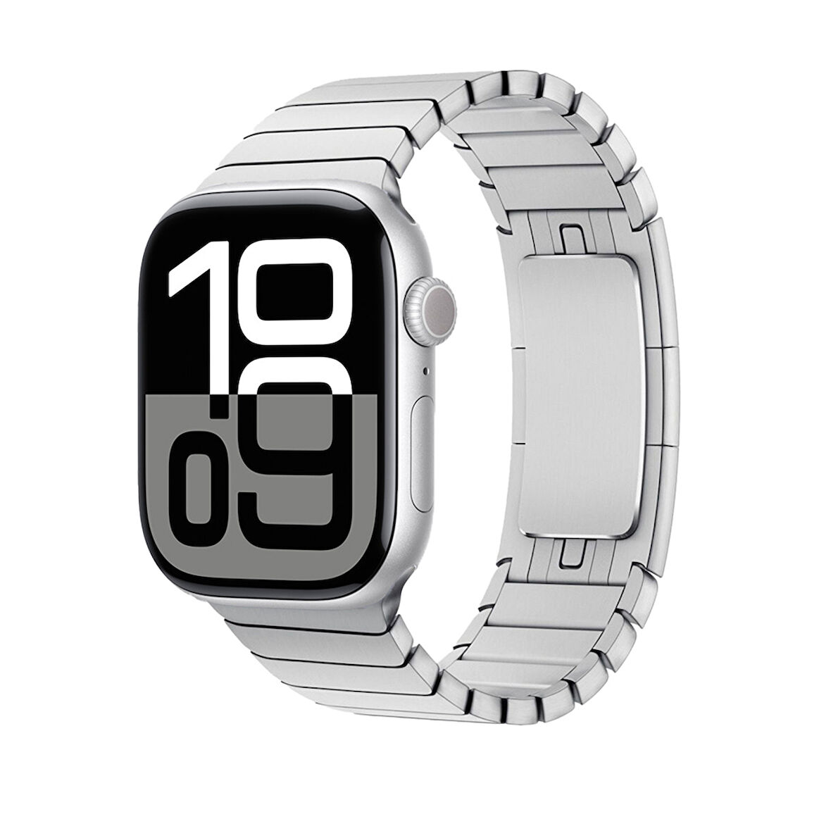 Apple Watch 10 46mm Uyumlu KRD-35 Metal Kordon