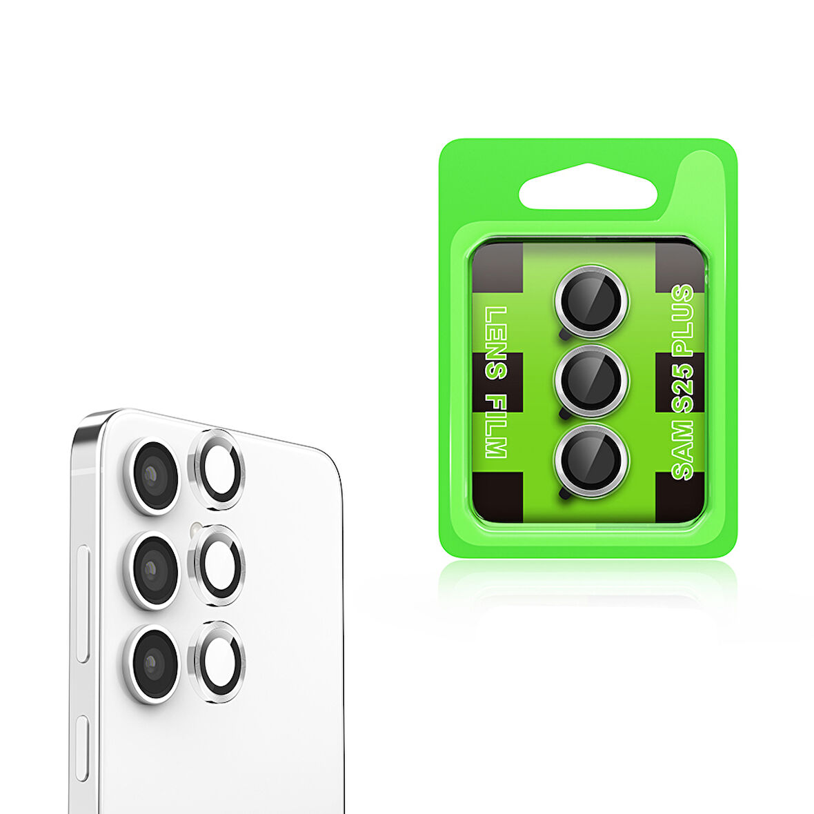 Samsung Galaxy S25 Uyumlu Plus Zore CL-07 Kamera Lens Koruyucu