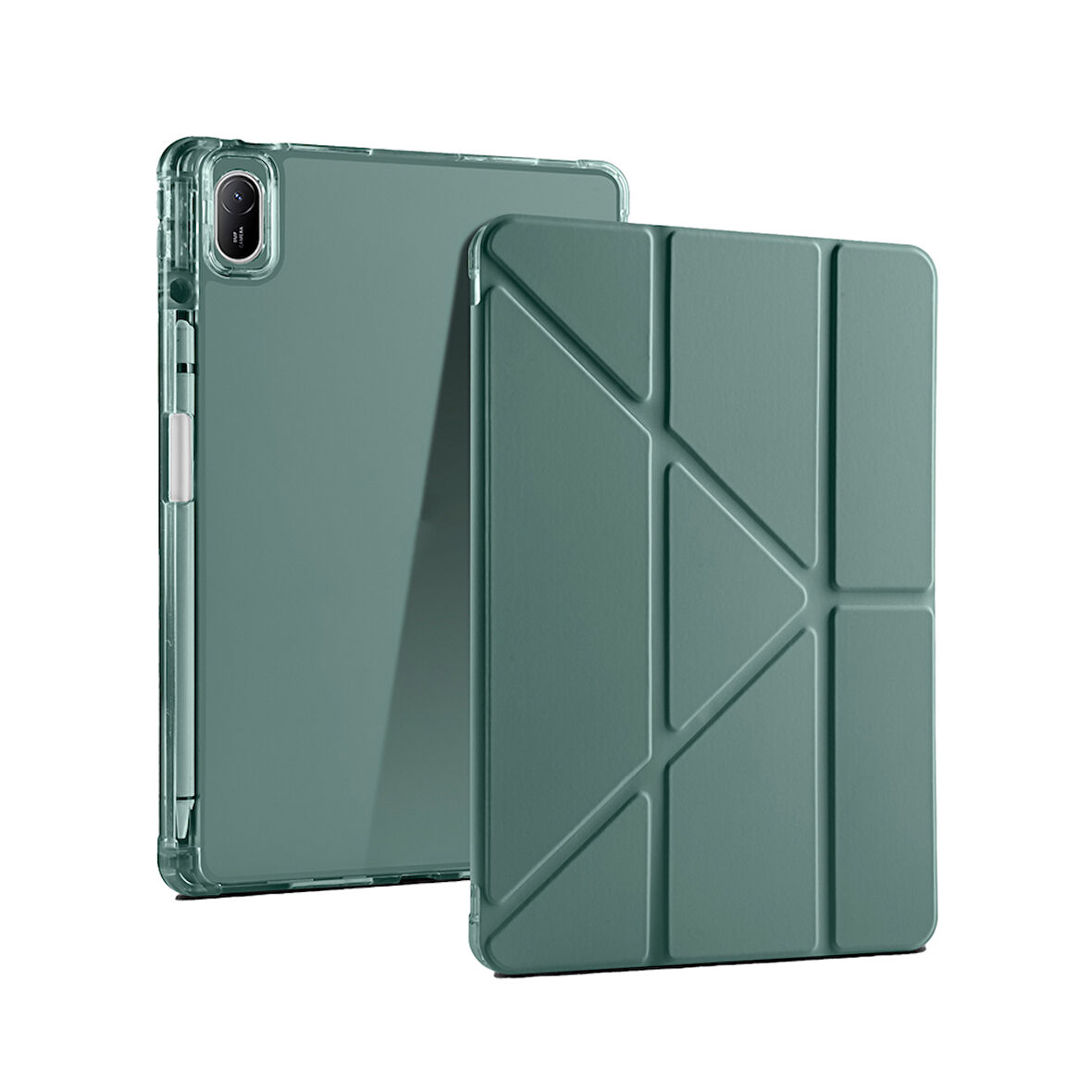 Huawei Mate Uyumlupad SE 11 Kılıf Zore Tri Folding Kalem Bölmeli Standlı Kılıf