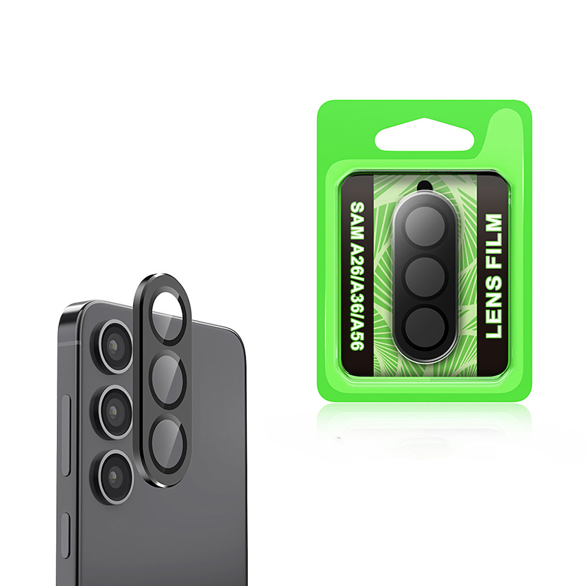 Samsung Galaxy A26 Uyumlu Zore CL-07 Kamera Lens Koruyucu