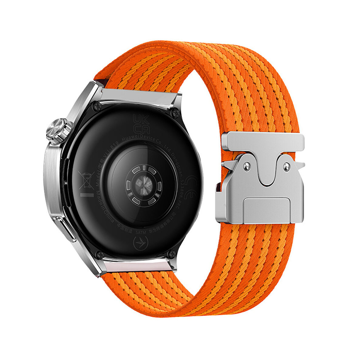 Samsung Gear S3 Uyumlu Zore KRD-133 22mm Naylon Kumaş Hasır Örgülü Kordon