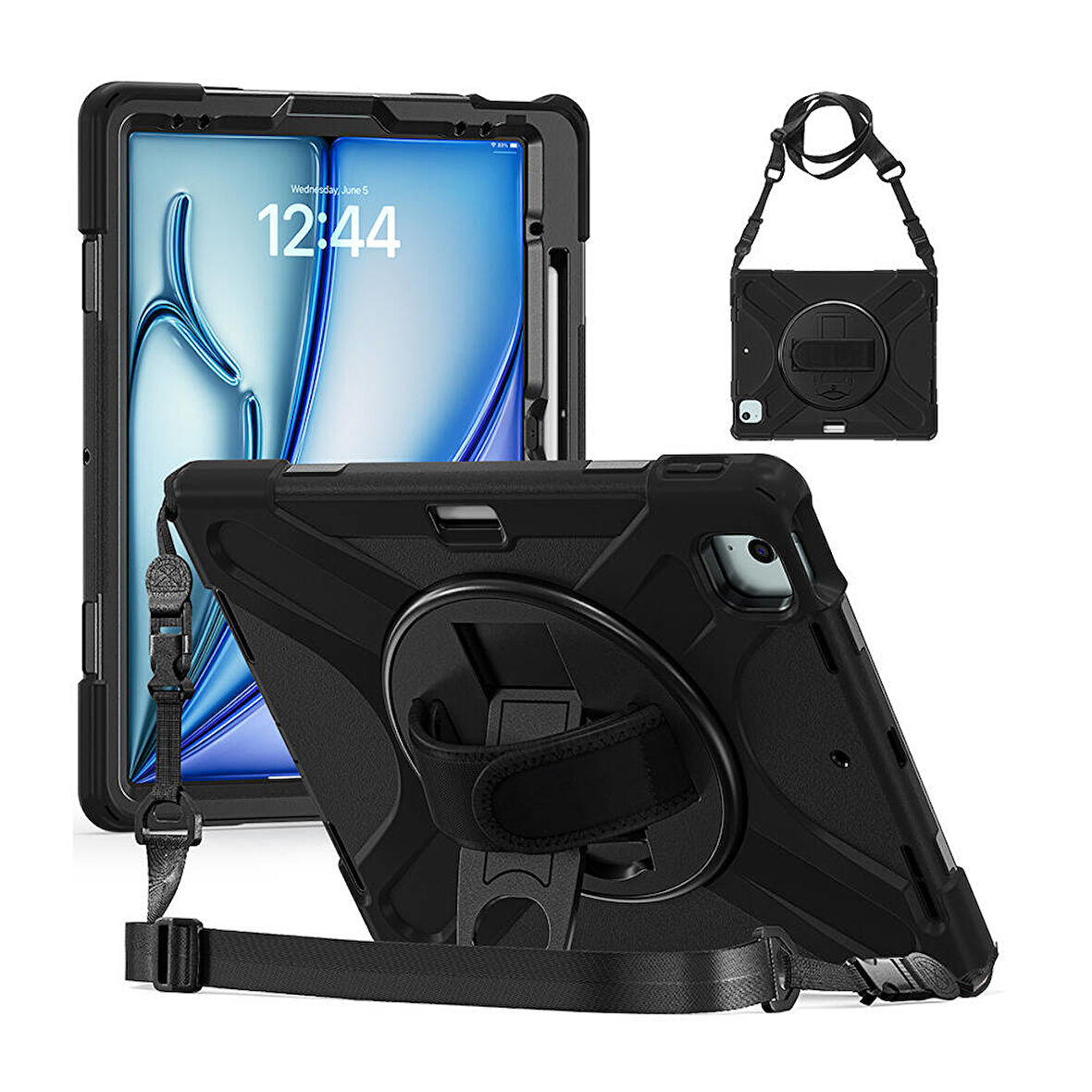 Apple iPad Air 13 2025 M3 Uyumlu Zore Defender Tablet Silikon