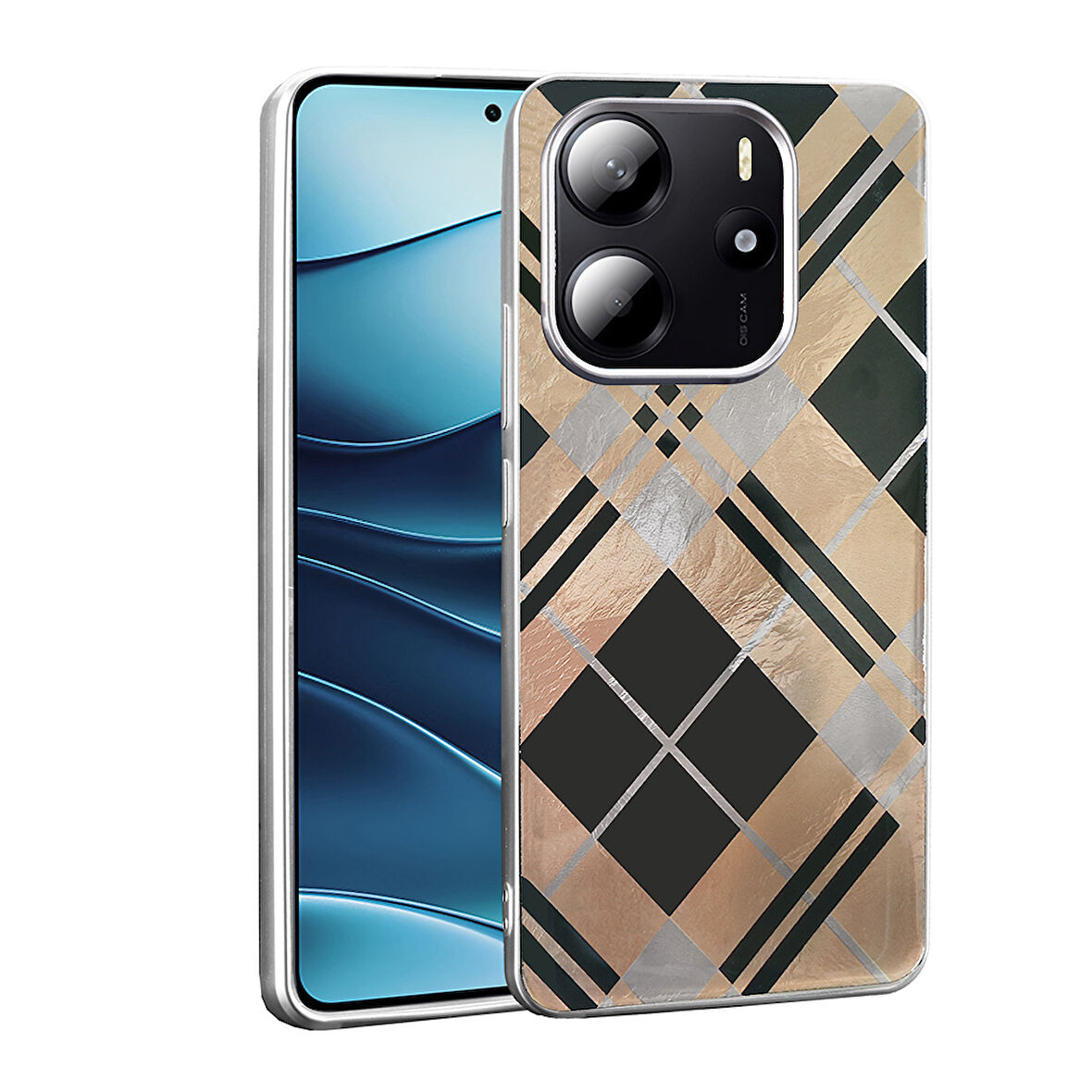 Xiaomi Redmi Note 14 5G Uyumlu Kılıf Desenli Zore Mep Kapak