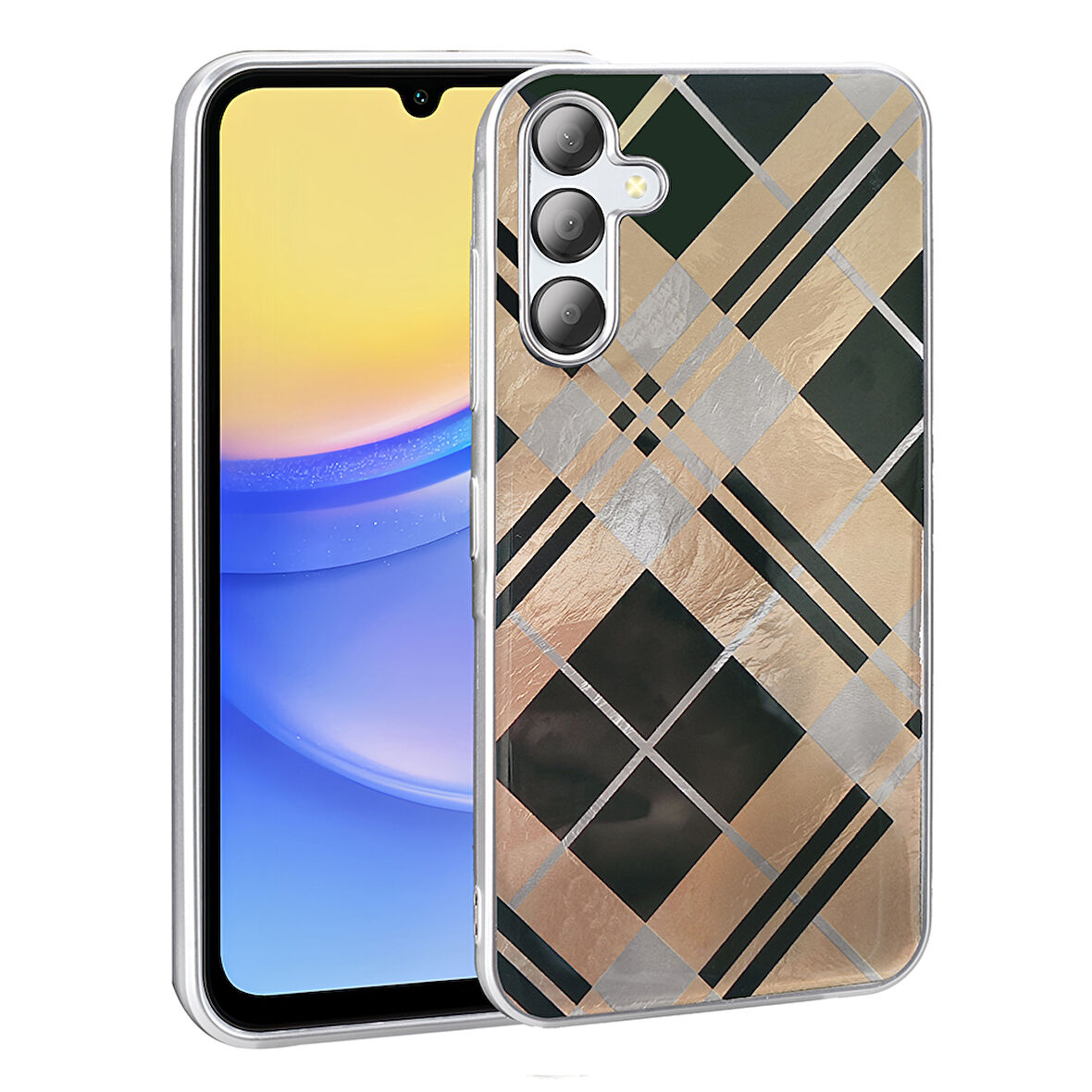 Samsung Galaxy A56 Uyumlu Kılıf Desenli Zore Mep Kapak