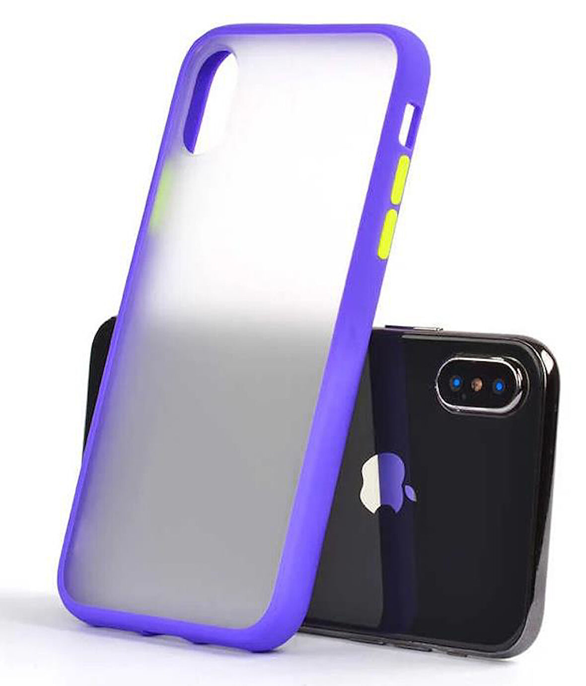 Apple iPhone XS Max 6.5 Mat Airbag El İzi Yapmayan Kaliteli Kılıf